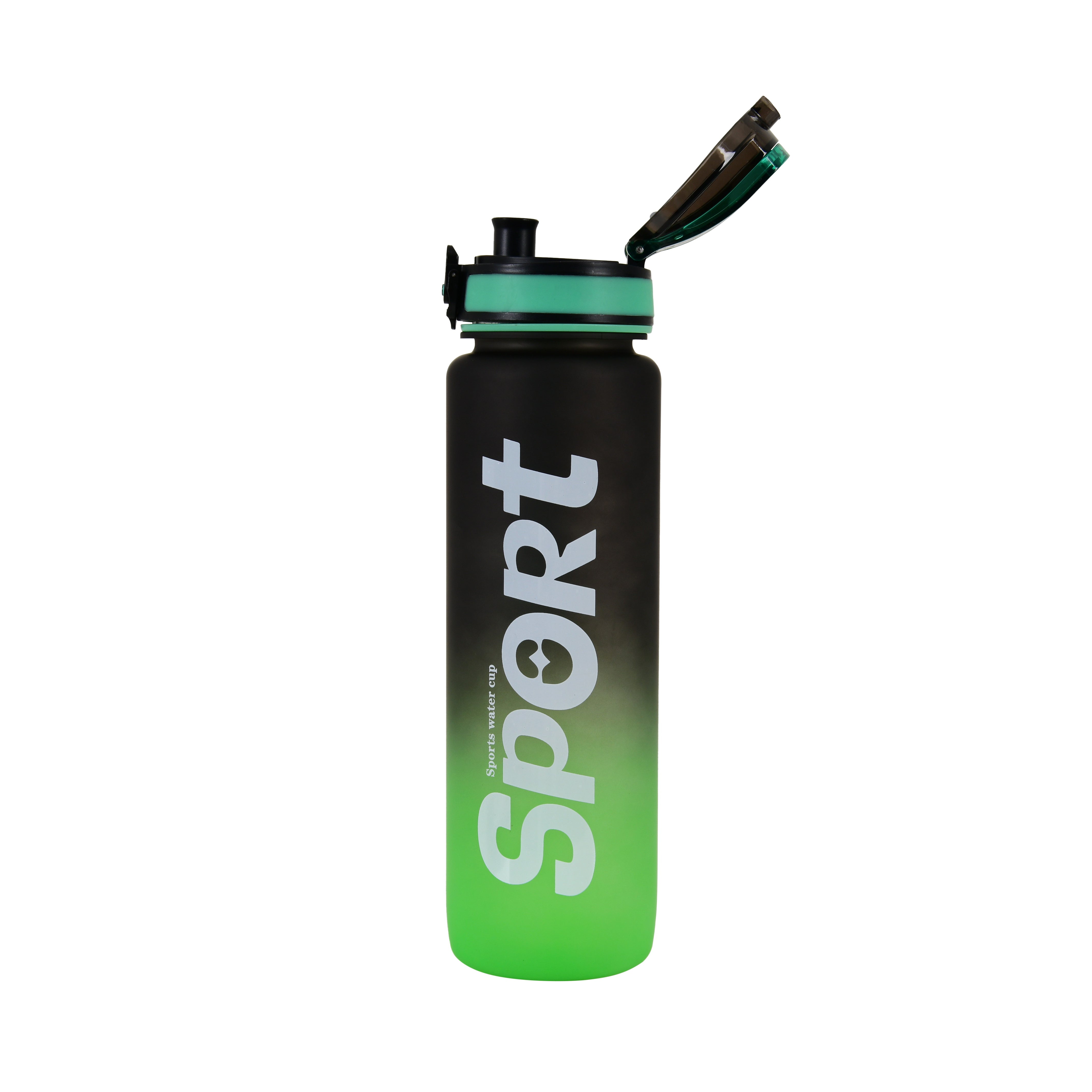 Fitness Water Bottle (Green Black)