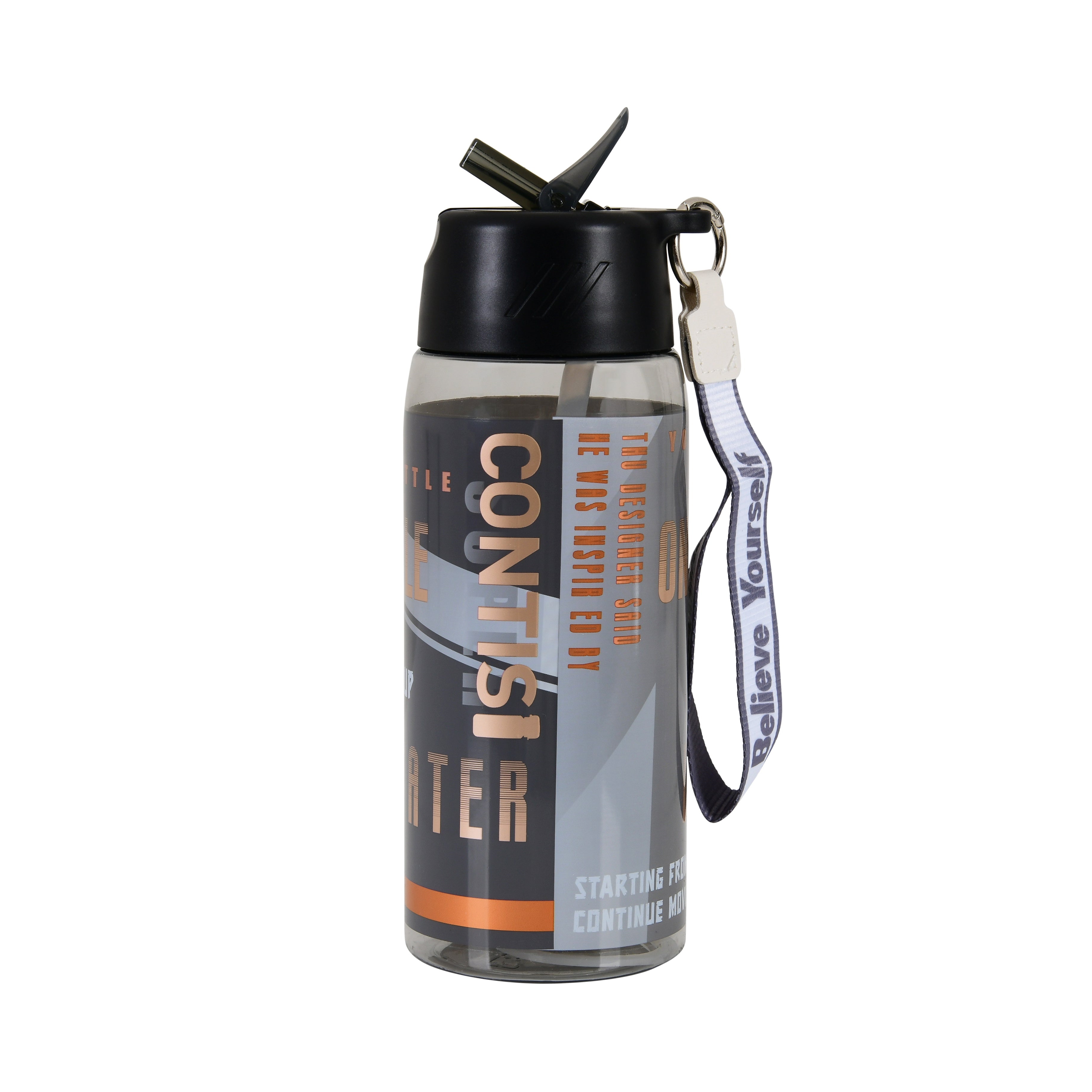 Sports Water Bottle (Black)