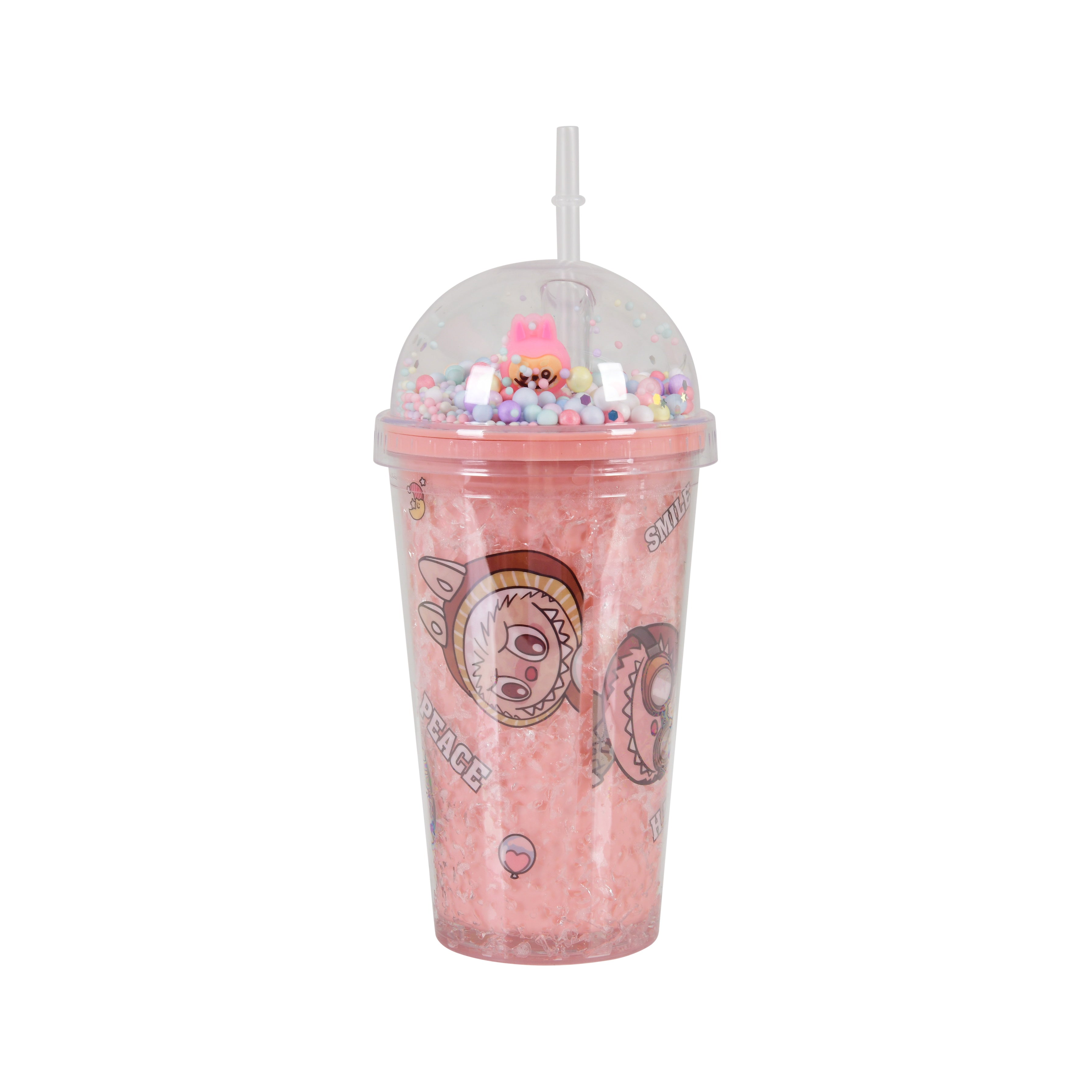Labubu Tumbler (Pink)