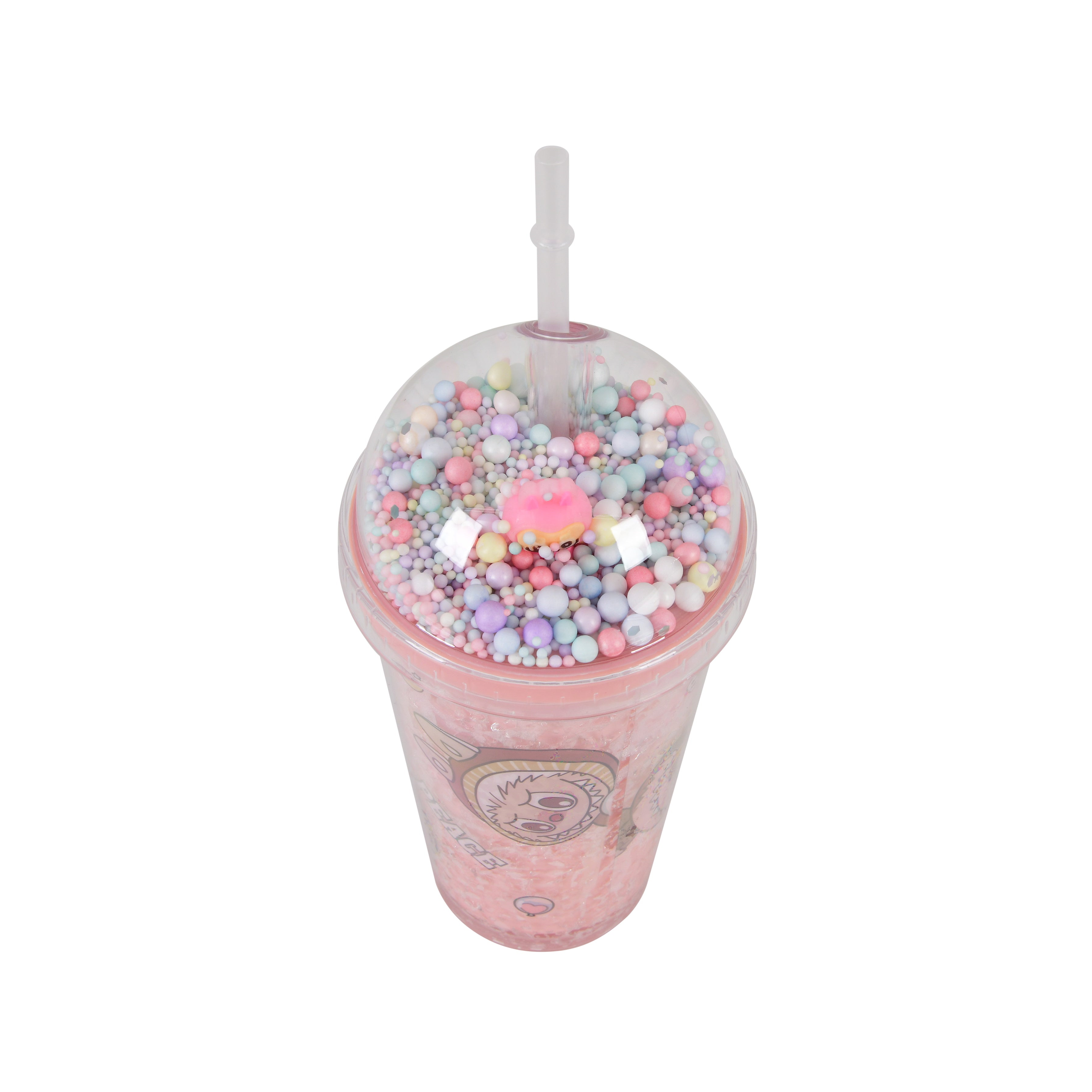 Labubu Tumbler (Pink)