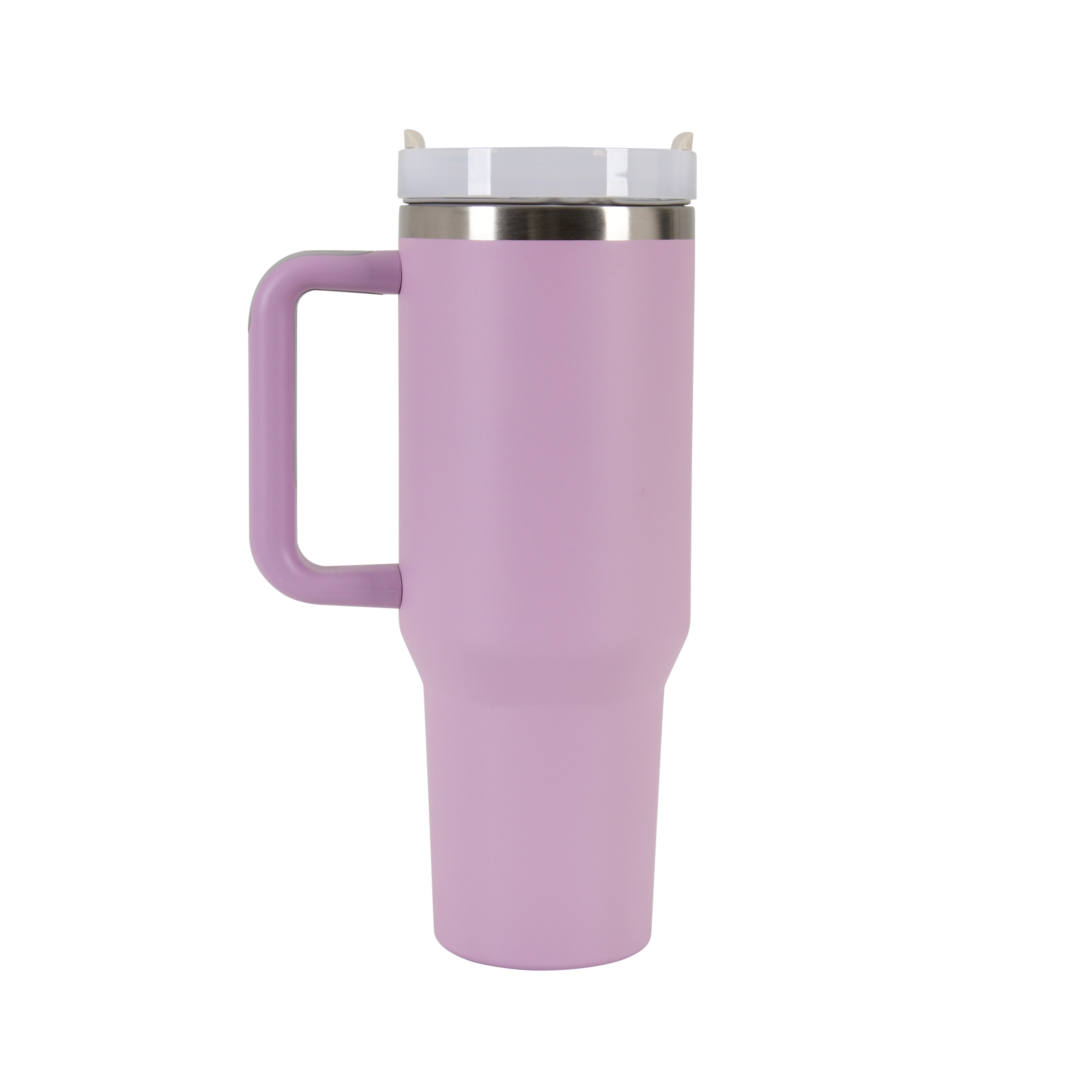 Stainless Steel Vacuum Insulated Tumbler With Lavendar Colour - 1200ml