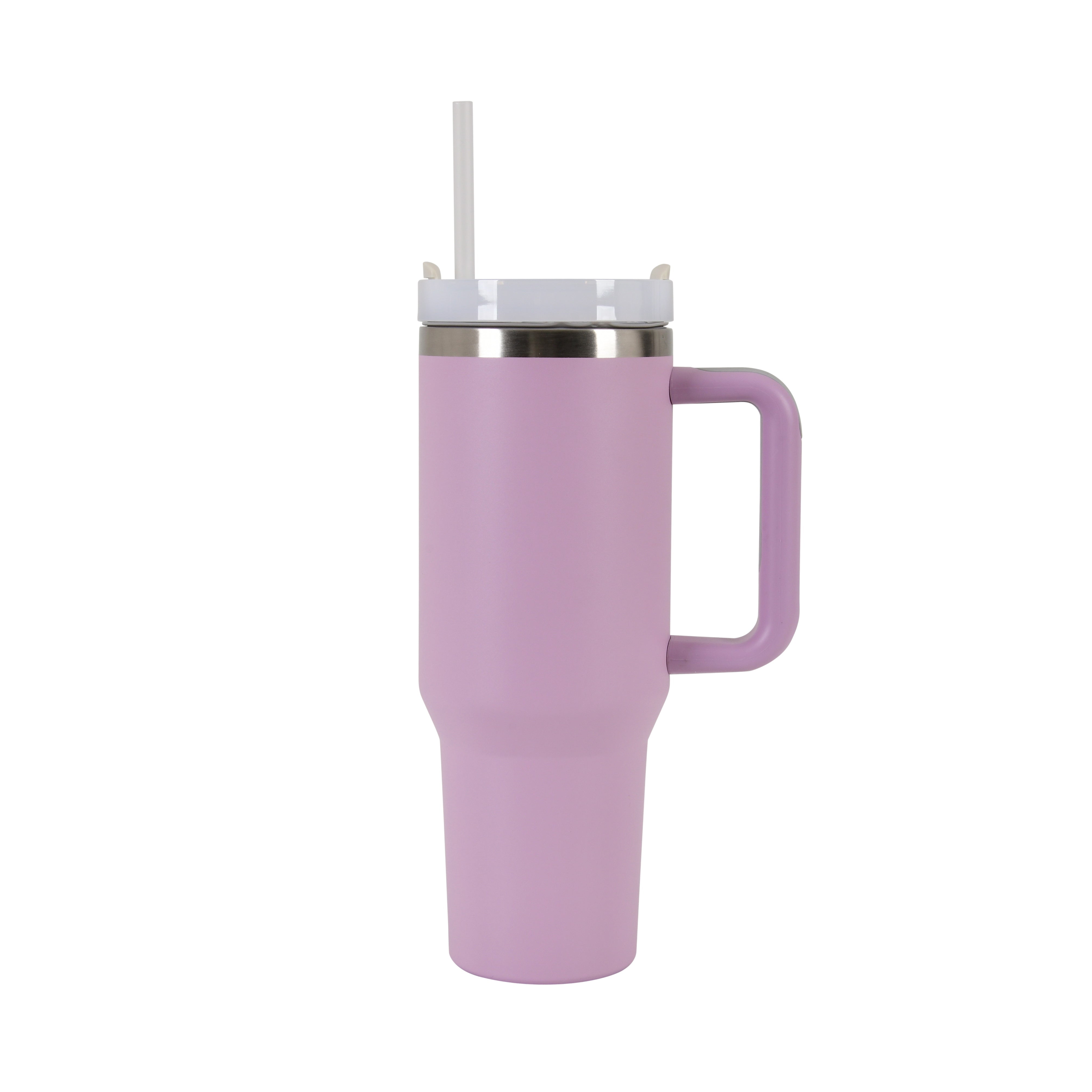 Stainless Steel Vacuum Insulated Tumbler With Lavendar Colour - 1200ml