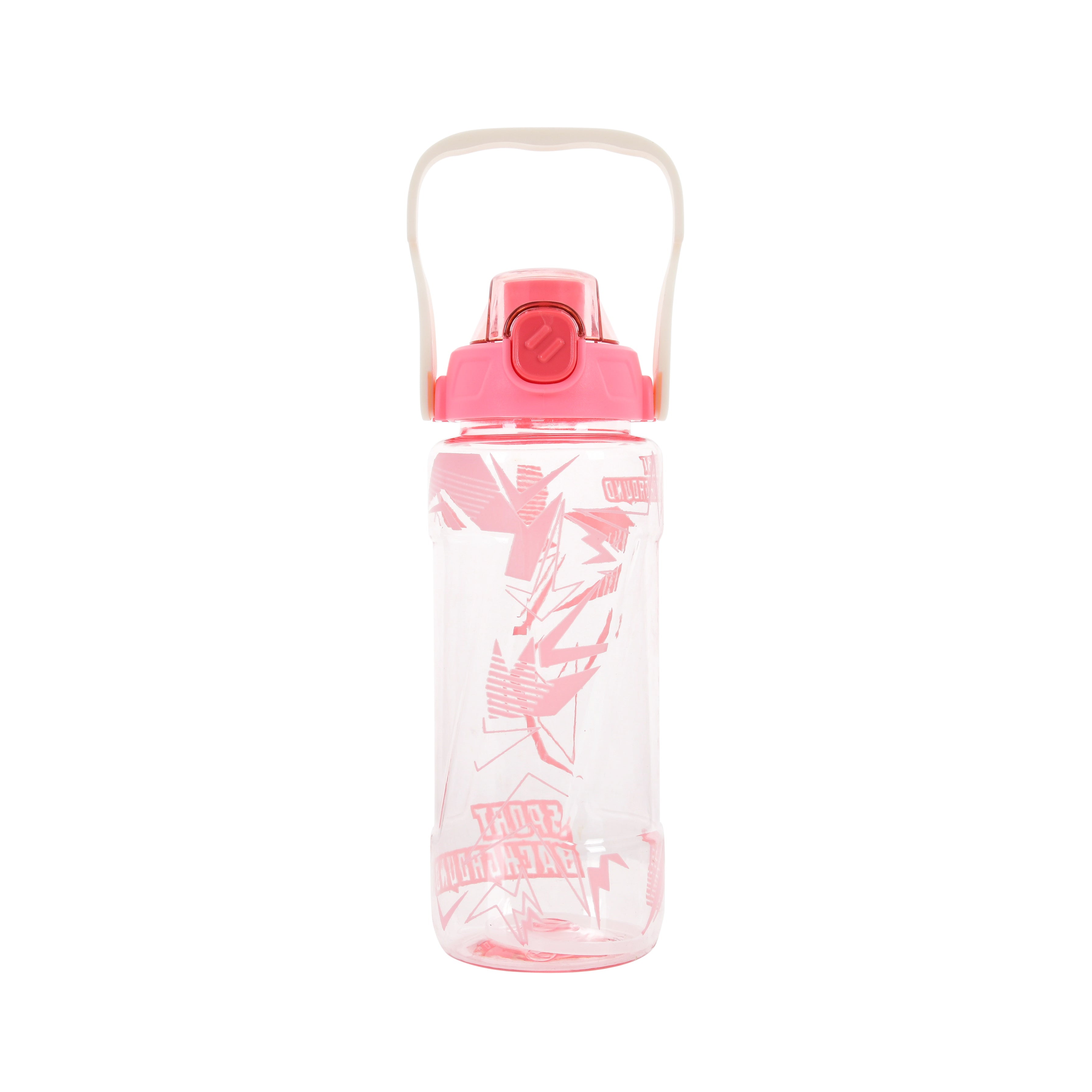 BPA Free plastic bottle- 600ml (Pink)