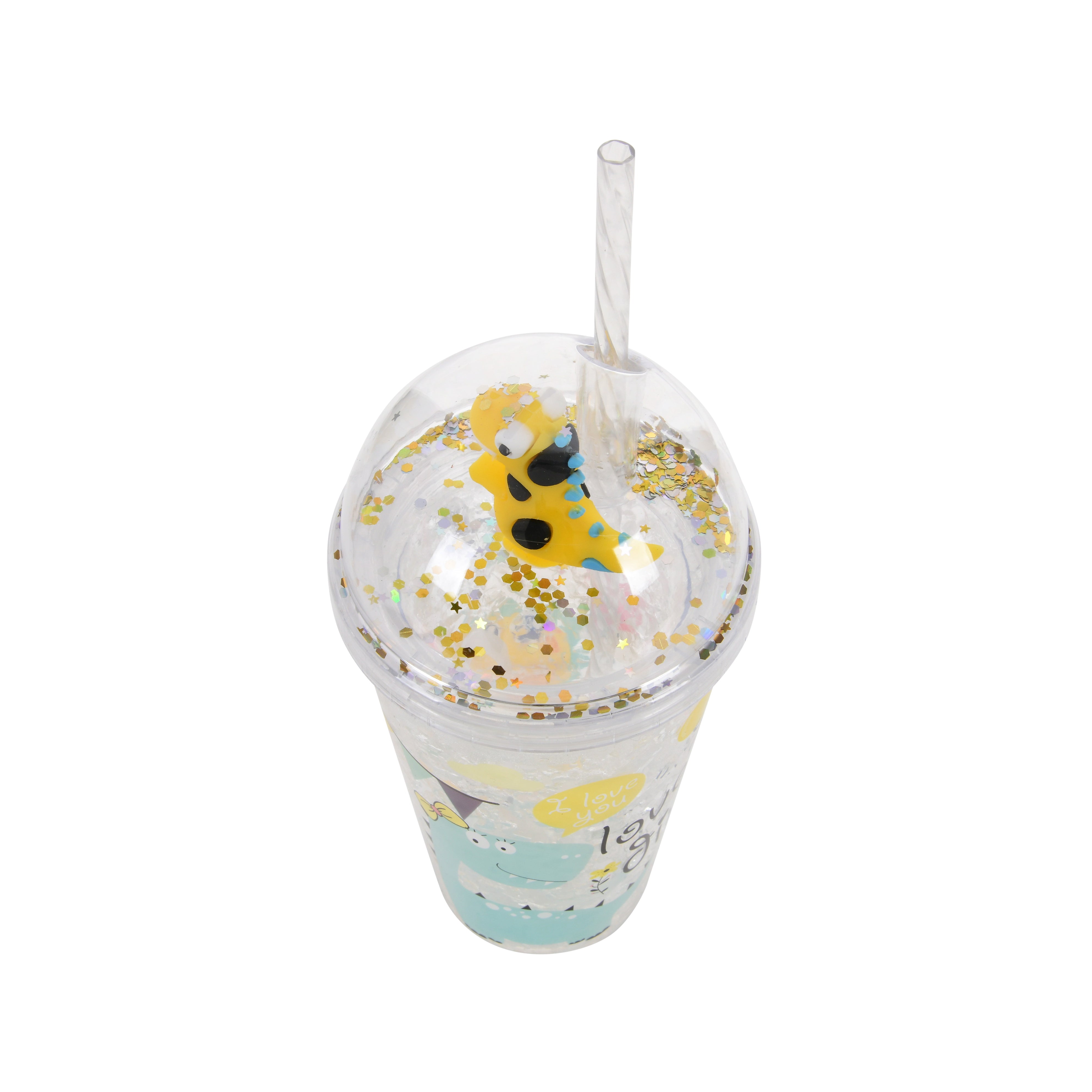 Crocodile Yellow Water Bottle- 400ml