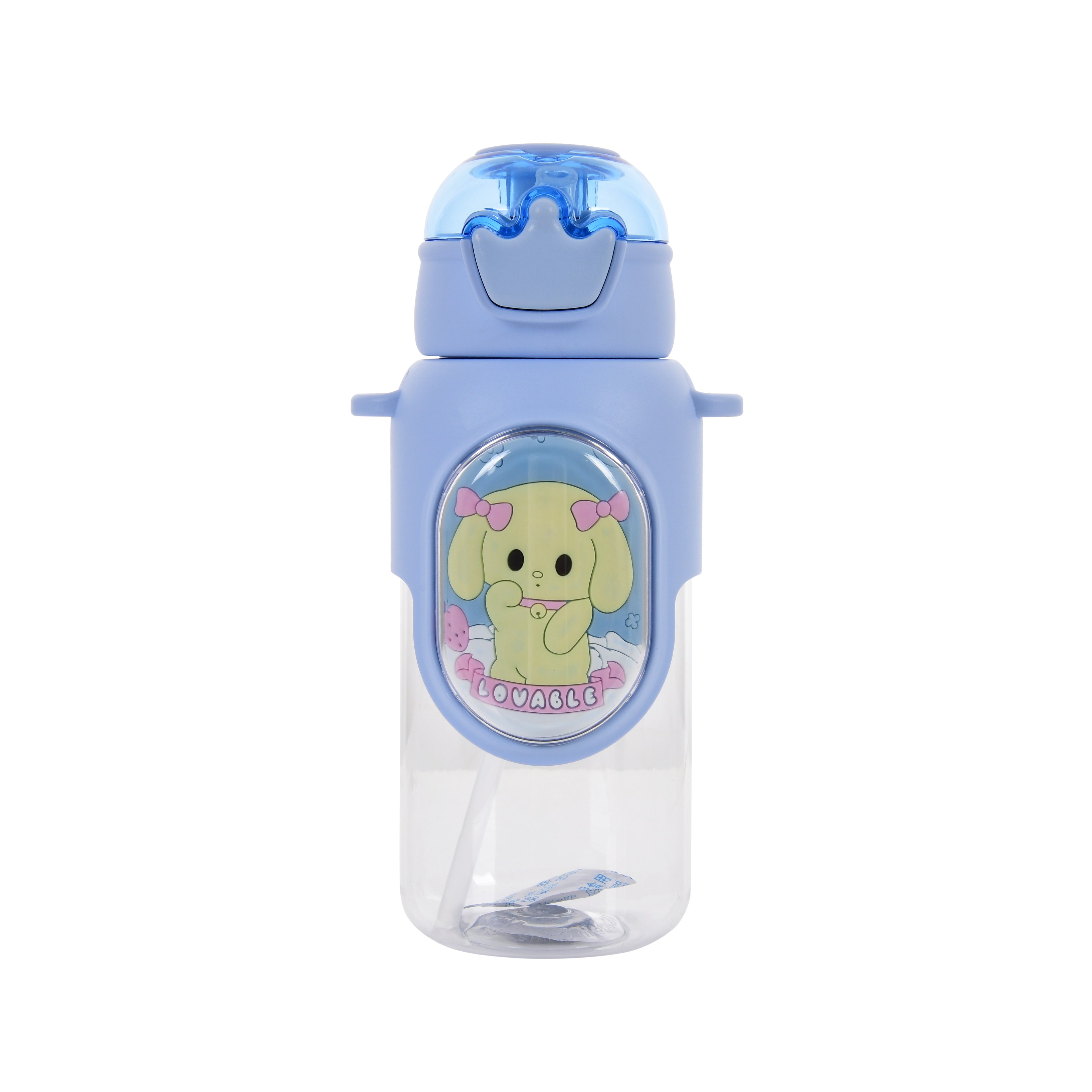 Puppy Kids Water Bottle- 400 ml (Blue)