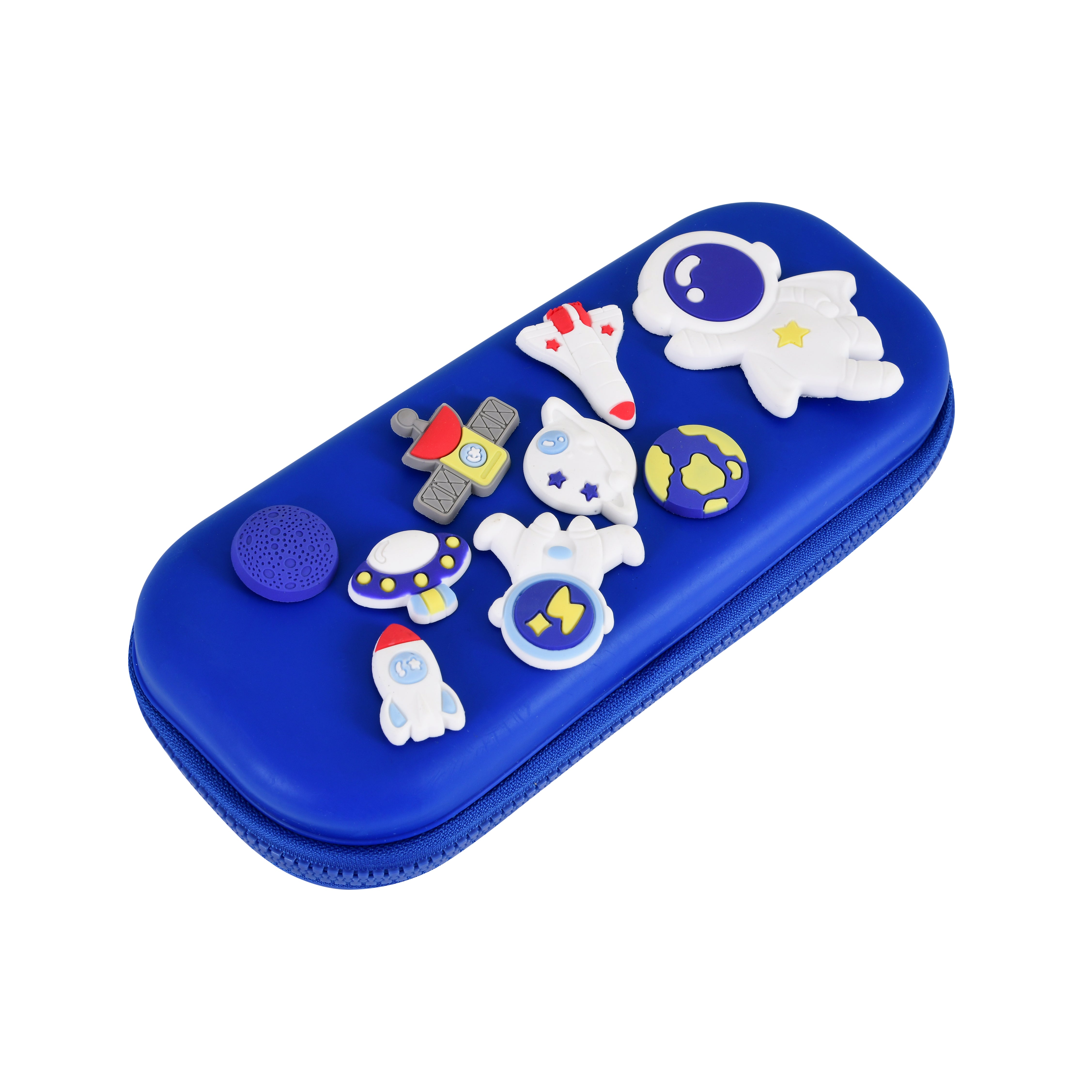 DIY Space-Themed Pencil Box (Dark Blue)