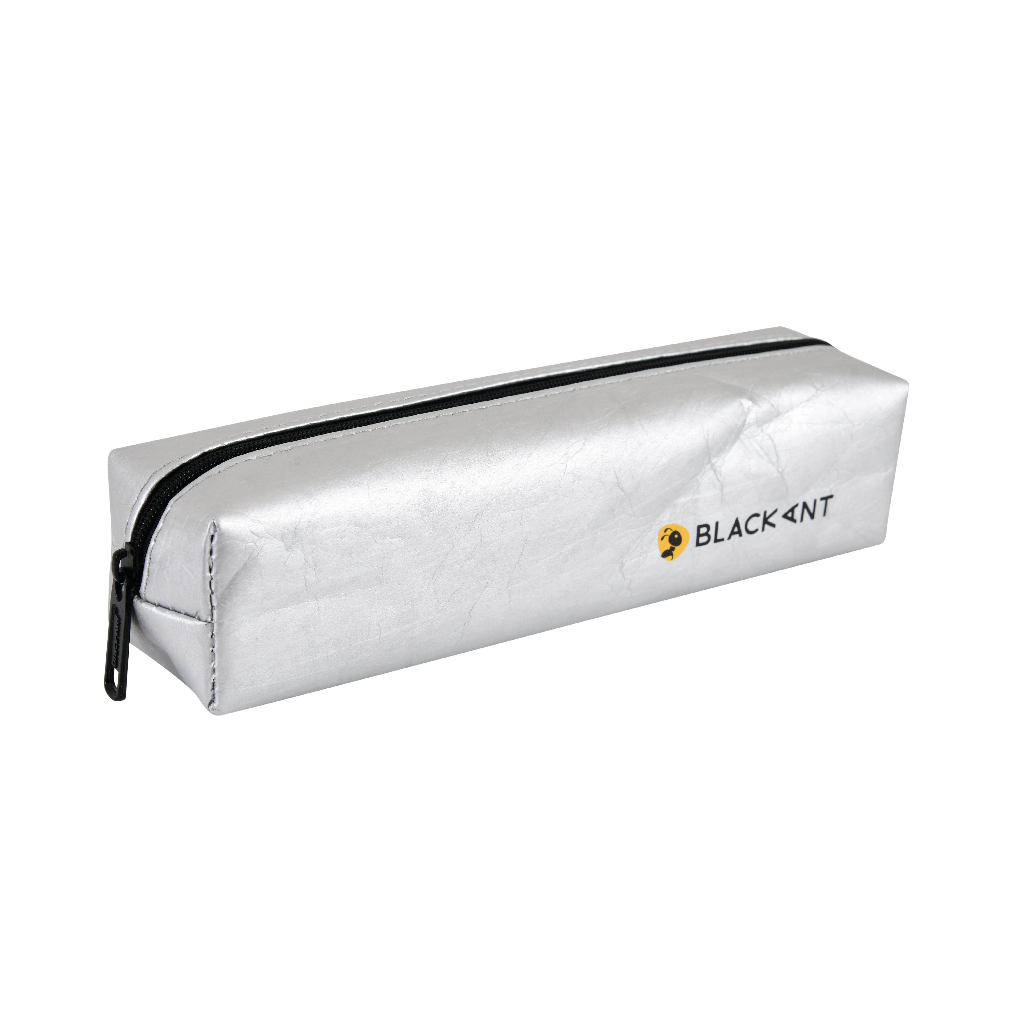 Crushed Paper look Pen/Pencil Pouch- Basic and Classy Grey