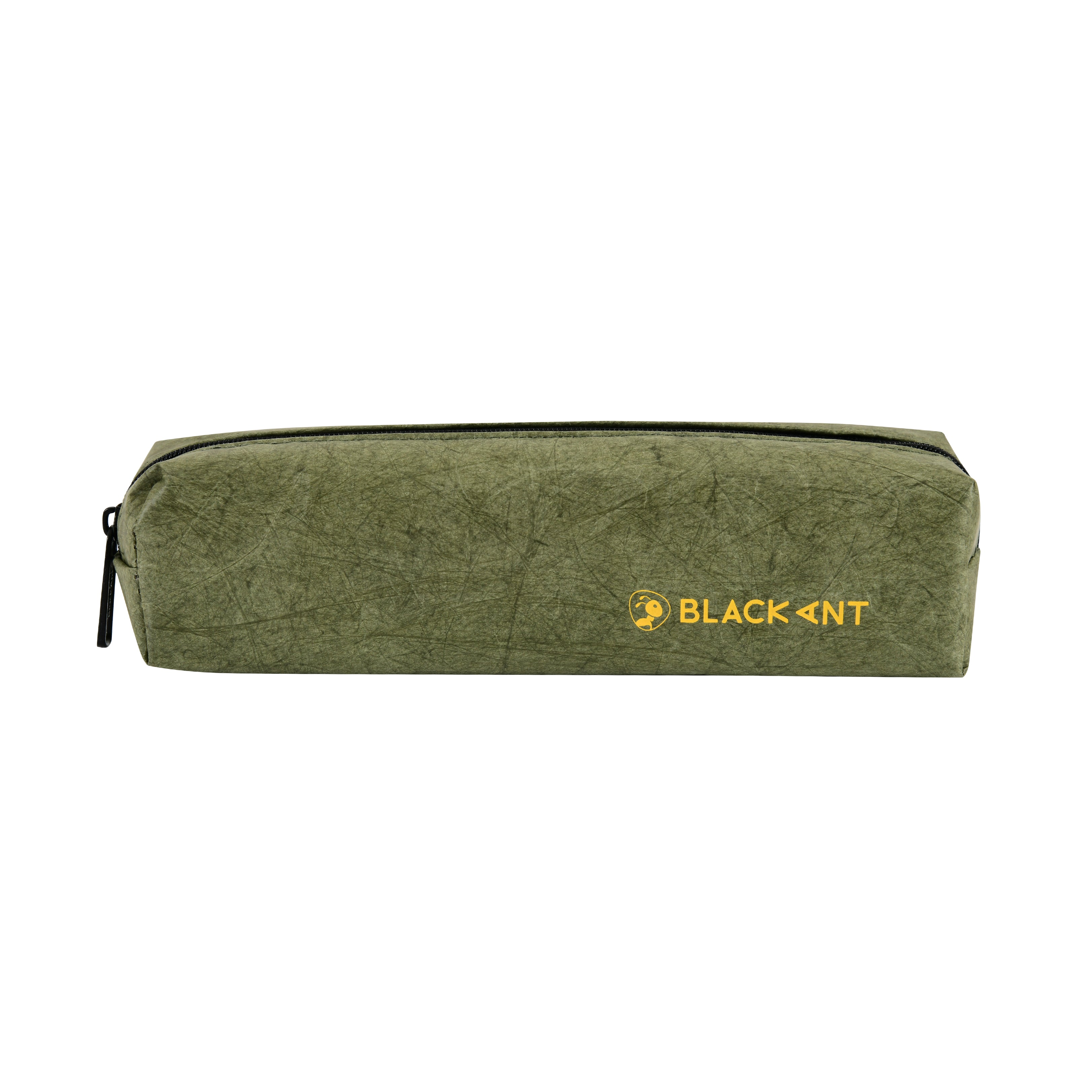 Crushed Paper look Pen/Pencil Pouch- Basic and Classy Olive Green