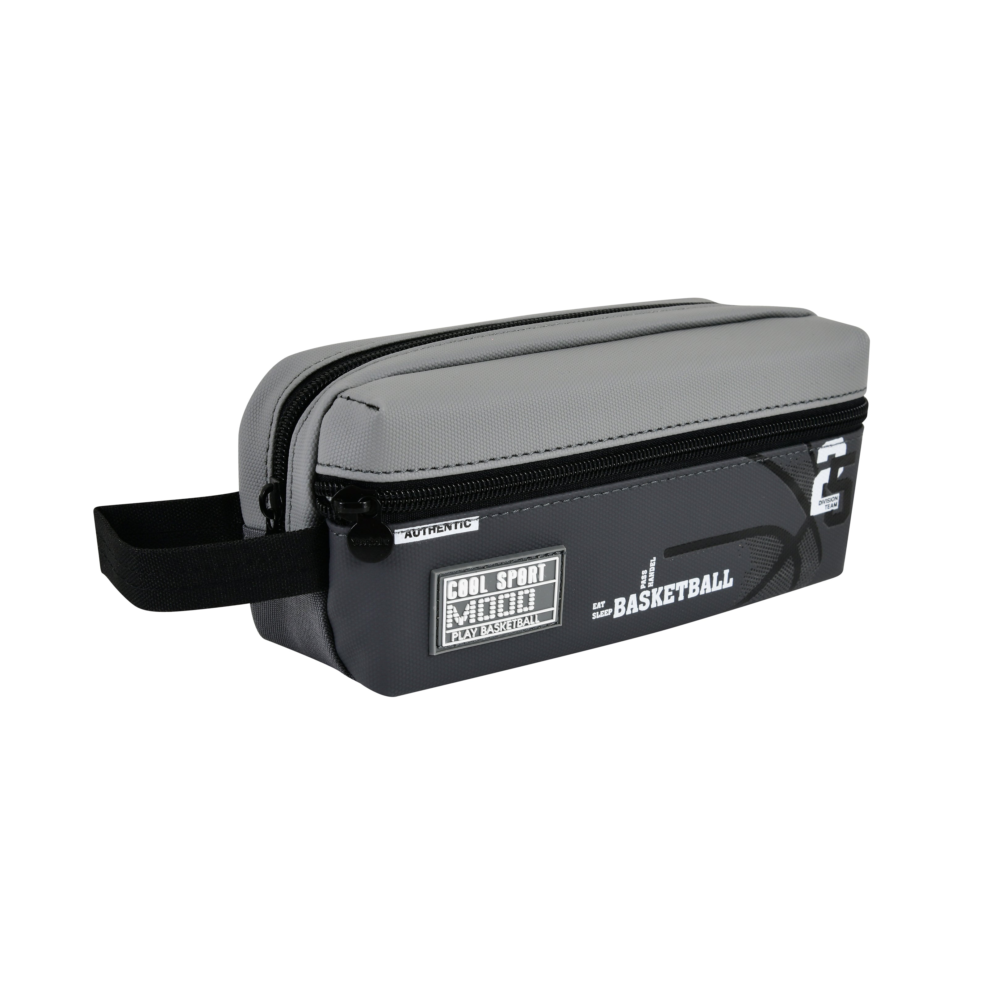 Sporty Pen/pencil pouch-Dual Grey look