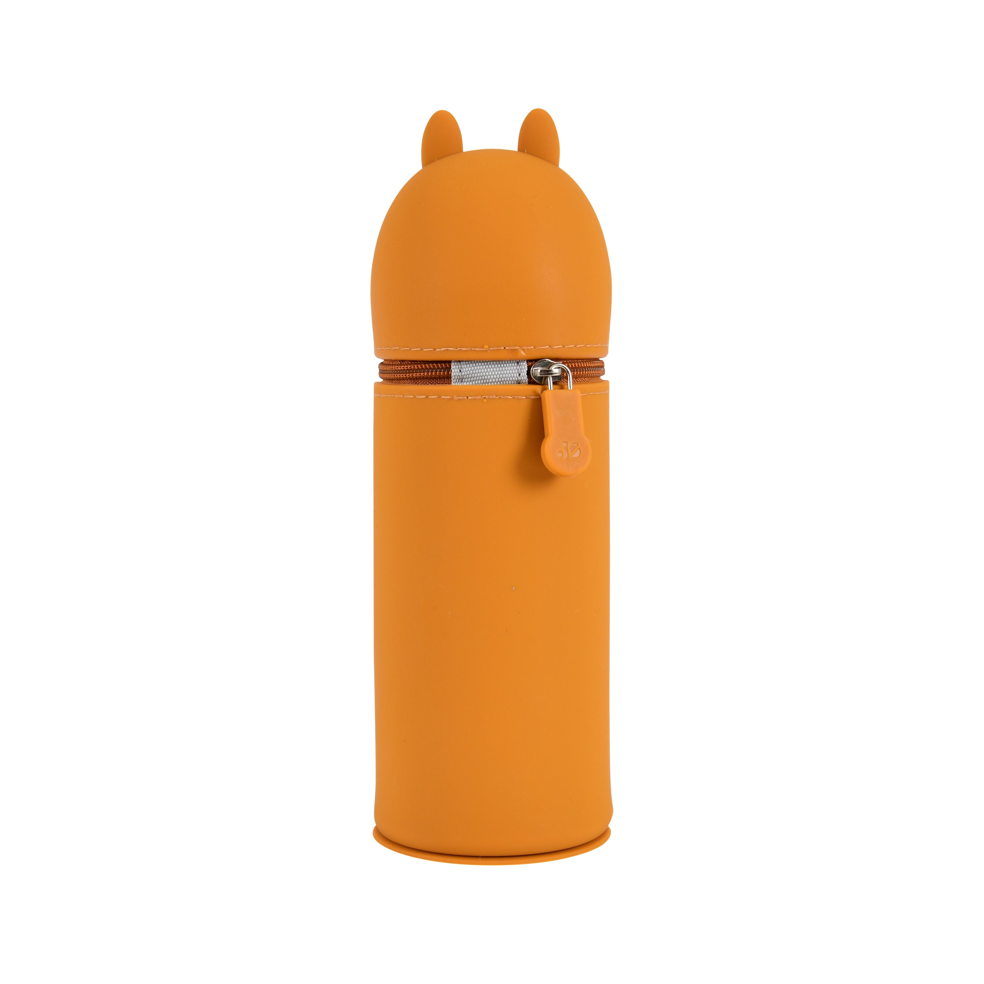 Playful Trendy Labubu Vacuum Sucktion Pen/Pencil Pouch-Orange