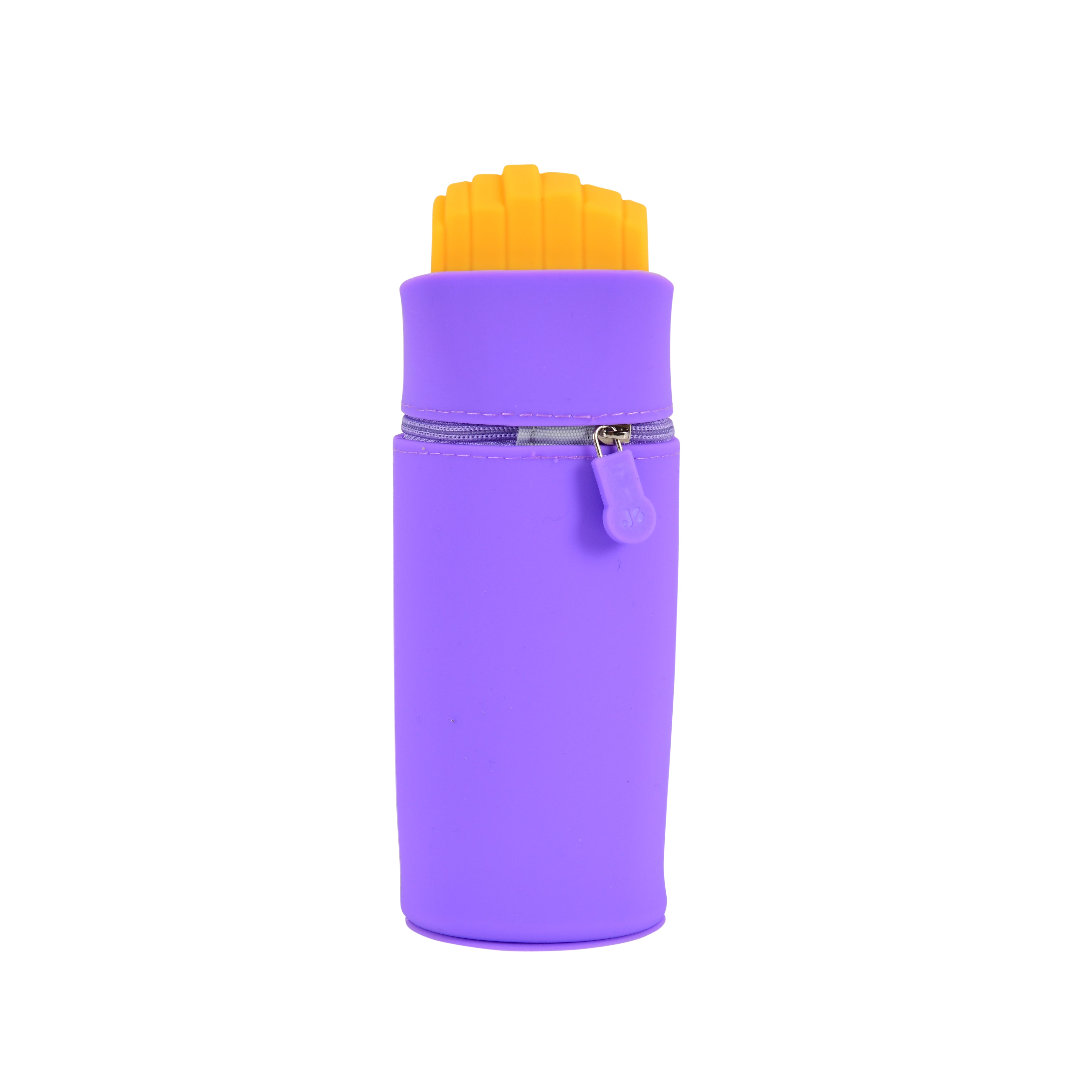 Playful Trendy Fries Vacuum Sucktion pen/pencil pouch (Purple)