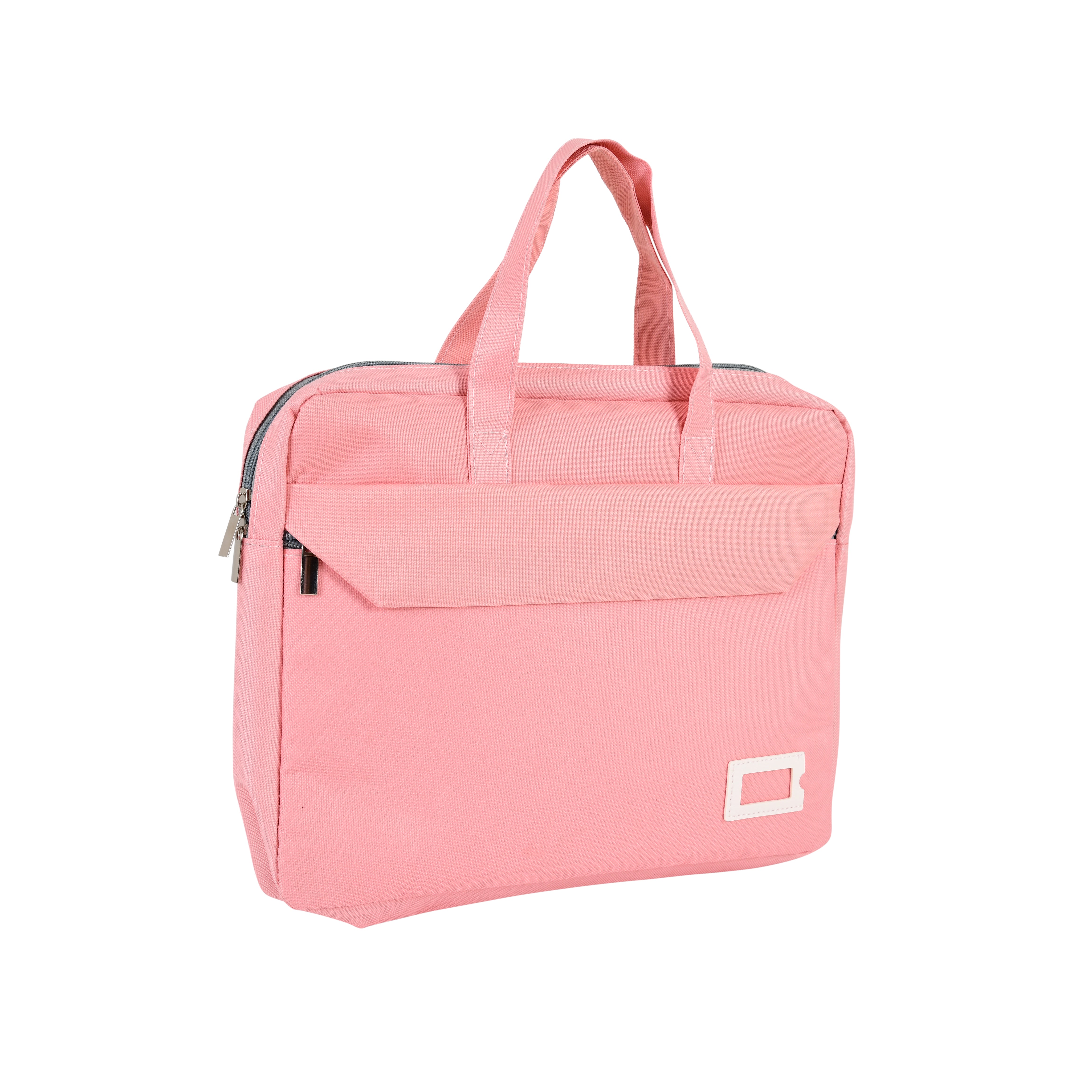 Trendy Light Pink Laptop Bag