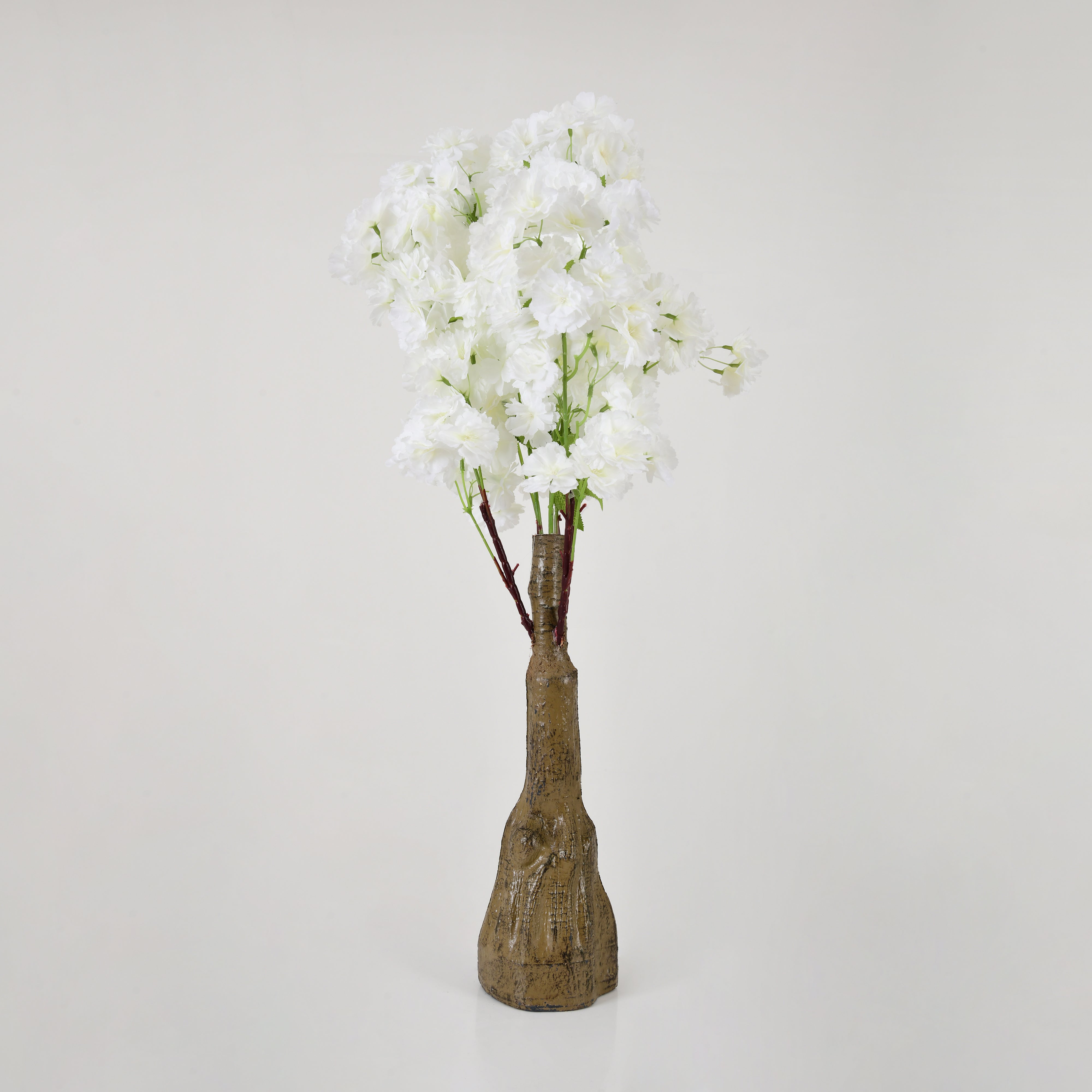 Artificial Planter-Cherry Blossom White