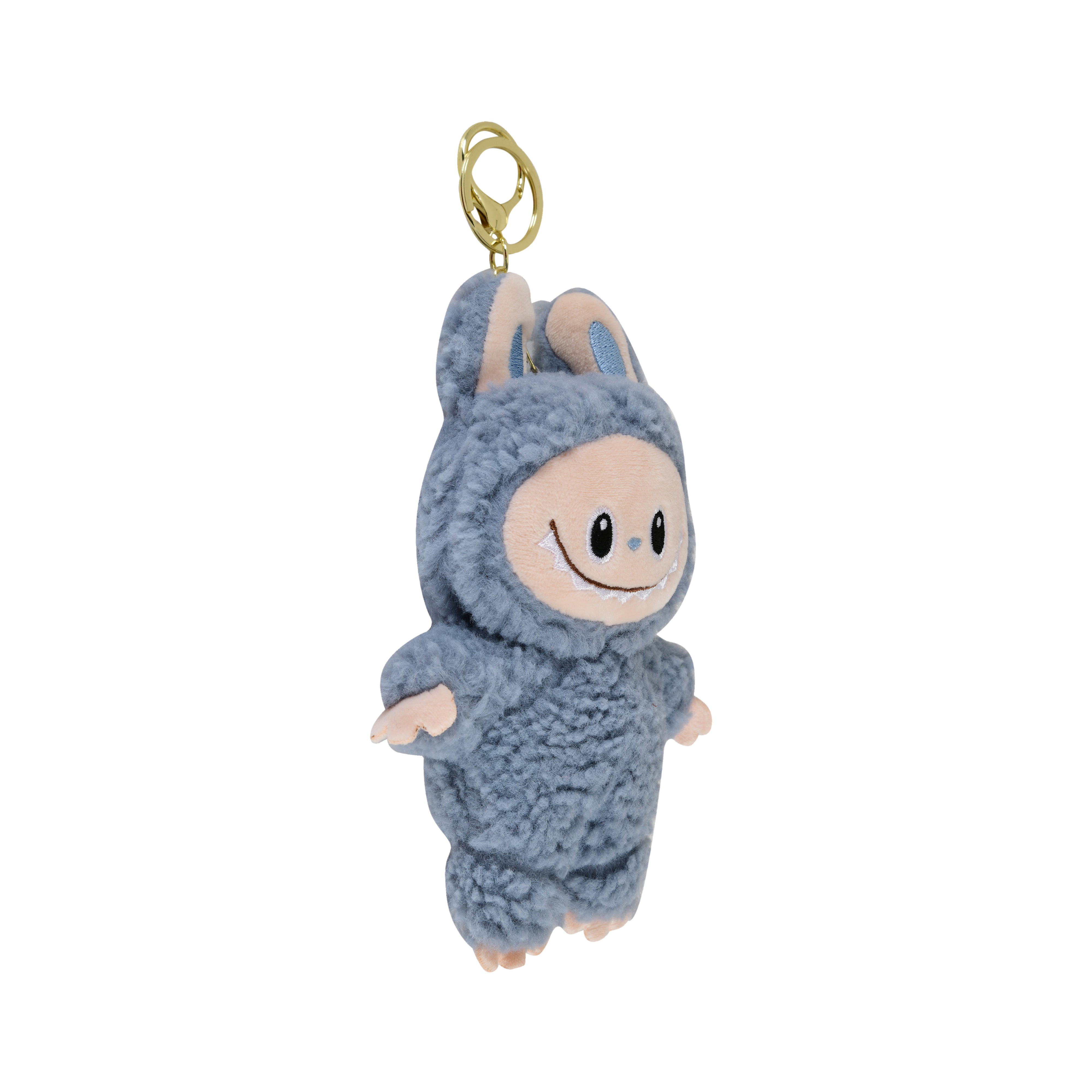 Labubu Teddy Keychain (Blue)