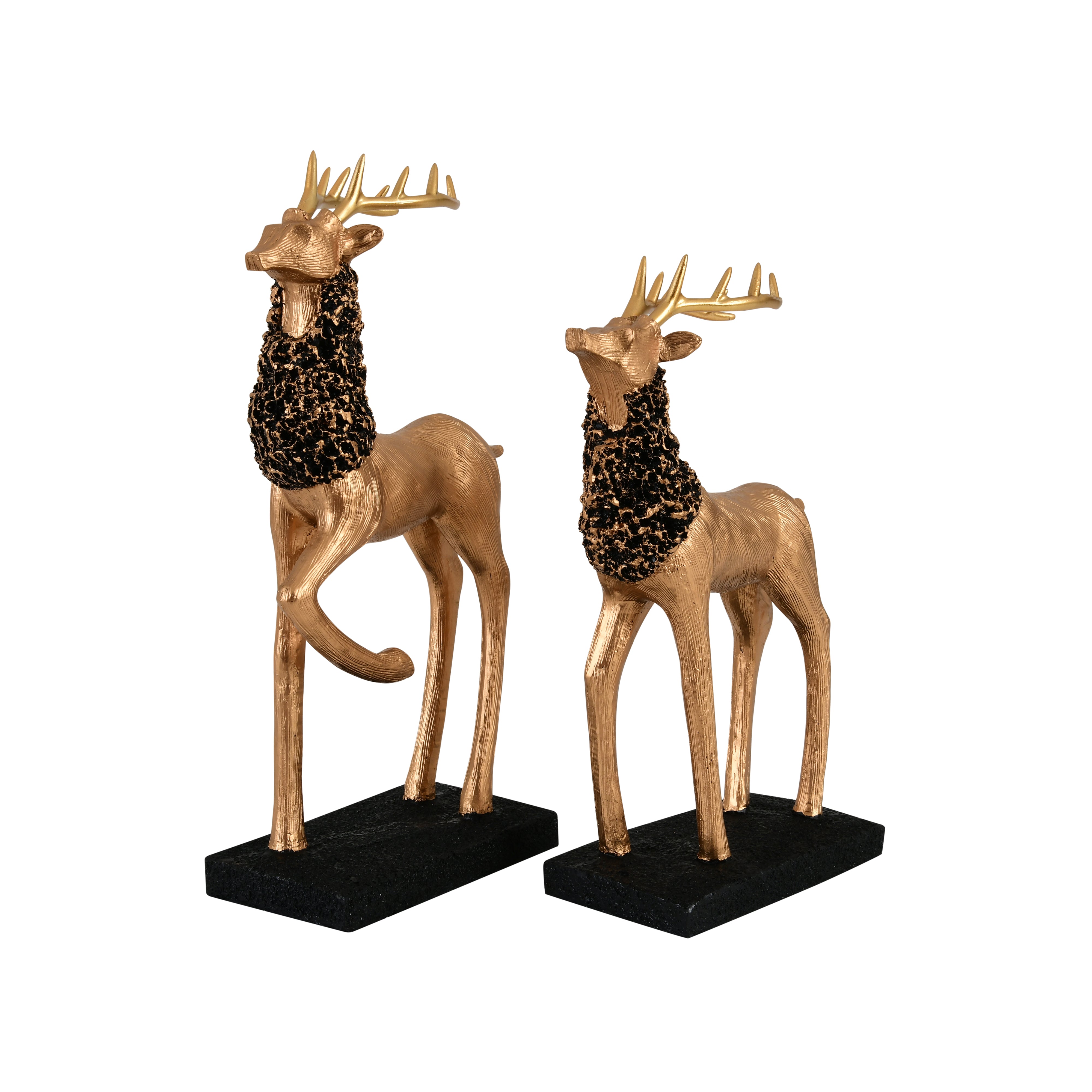 Majestic Horse Figurines – Polyresin Decorative Showpiece Set of 2