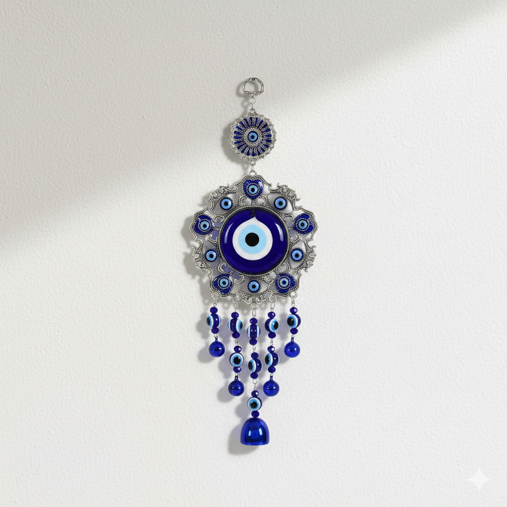Evil Eye Wall Hanging with Bell