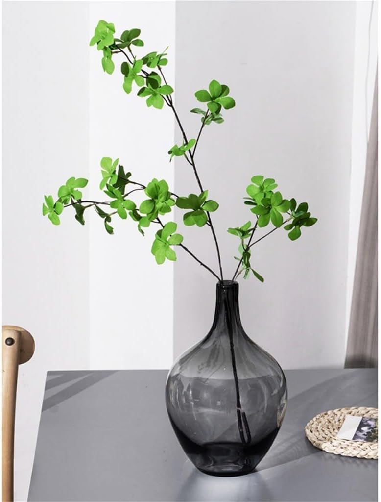 Pear-Shaped Glass Vase