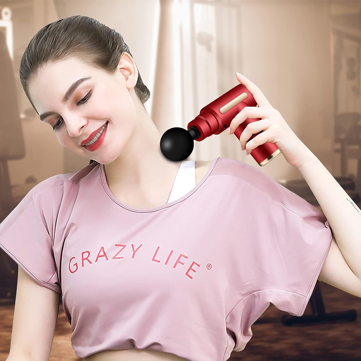 Multipurpose Impact Massager (Red)