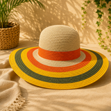Bella N Bloom Wide Brim Straw Sun Hat for Women – Beach & Summer Hat (Copy)