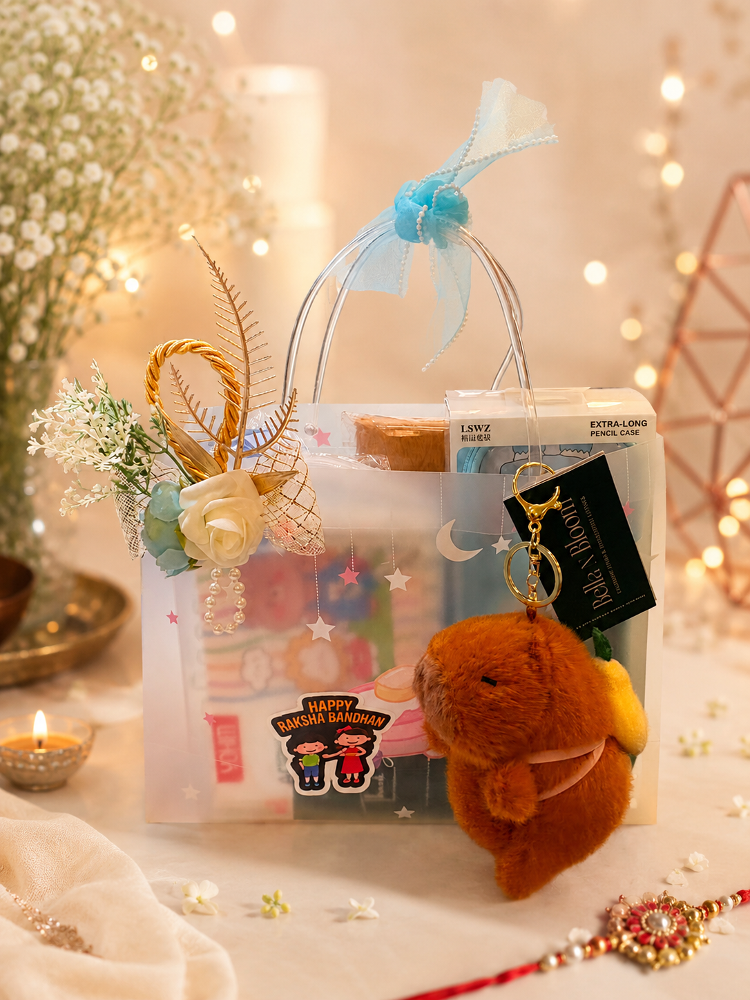 Raksha Bandhan Special Kids Gift Hamper-Blue
