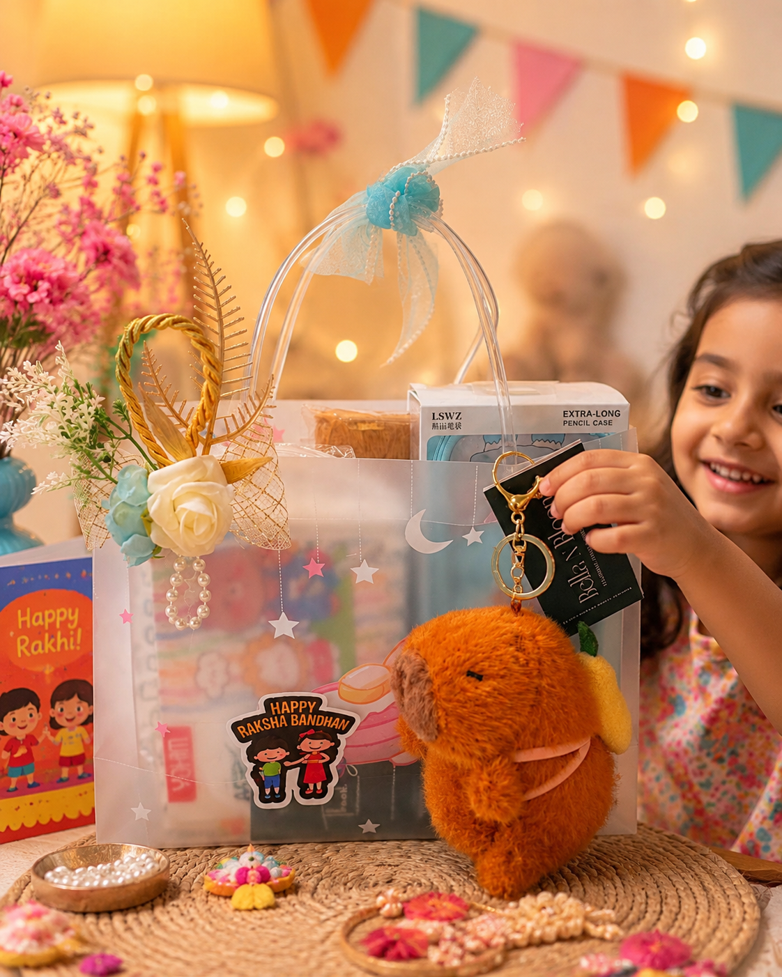 Raksha Bandhan Special Kids Gift Hamper-Blue