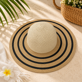 Bella N Bloom Wide Brim Straw Sun Hat for Women – Beach & Summer Hat (Copy)
