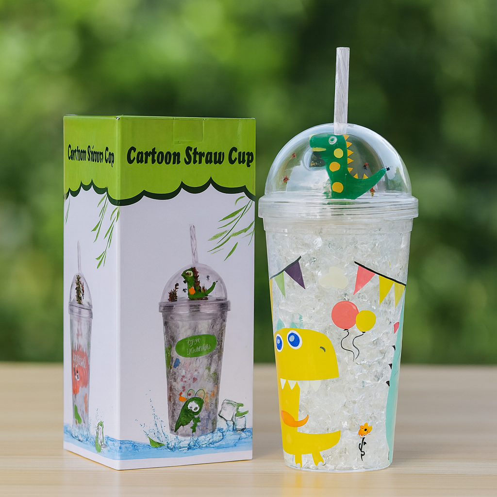 Crocodile Dark Green Water Bottle- 400ml