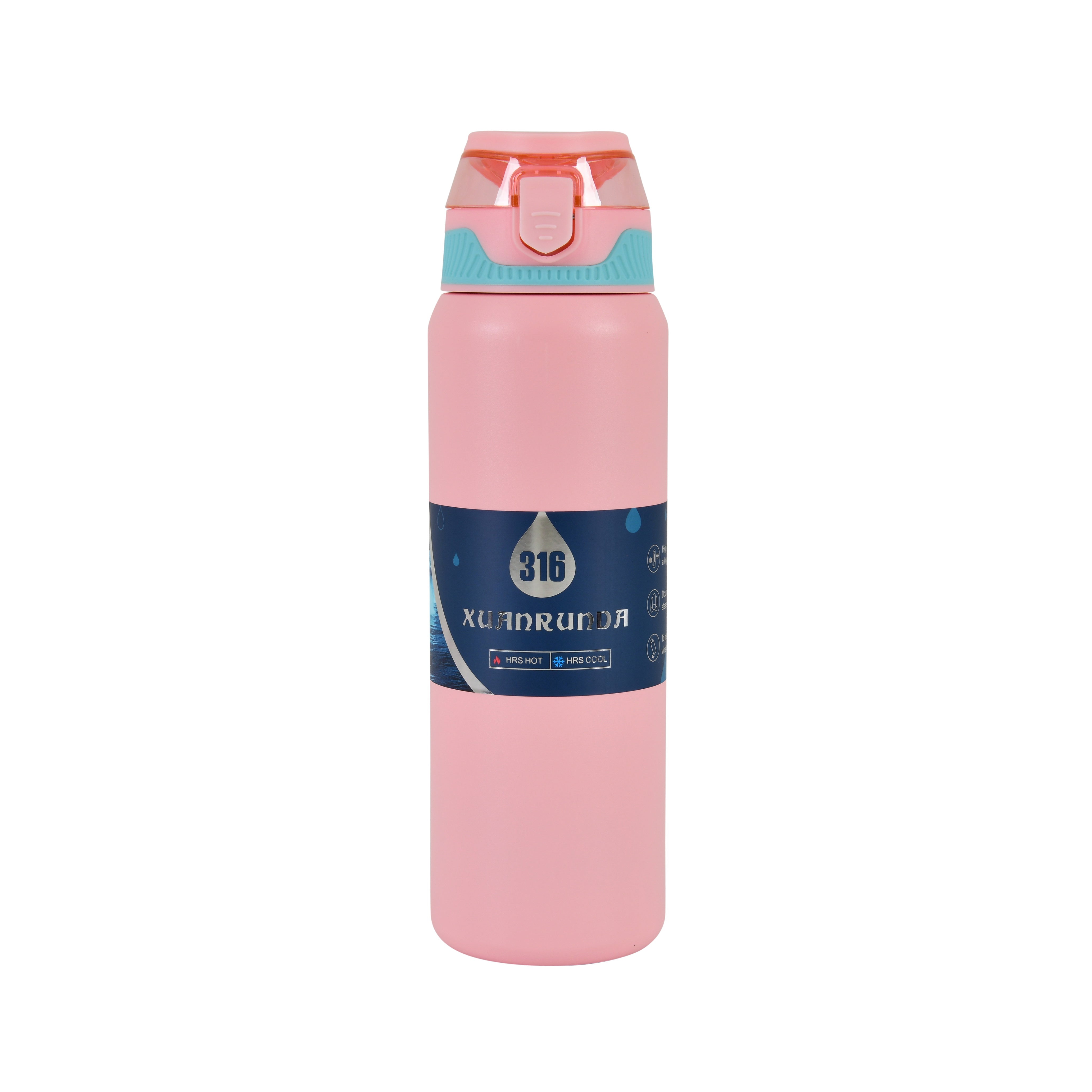 Insulated Sipper Bottle – 1L (Pink)