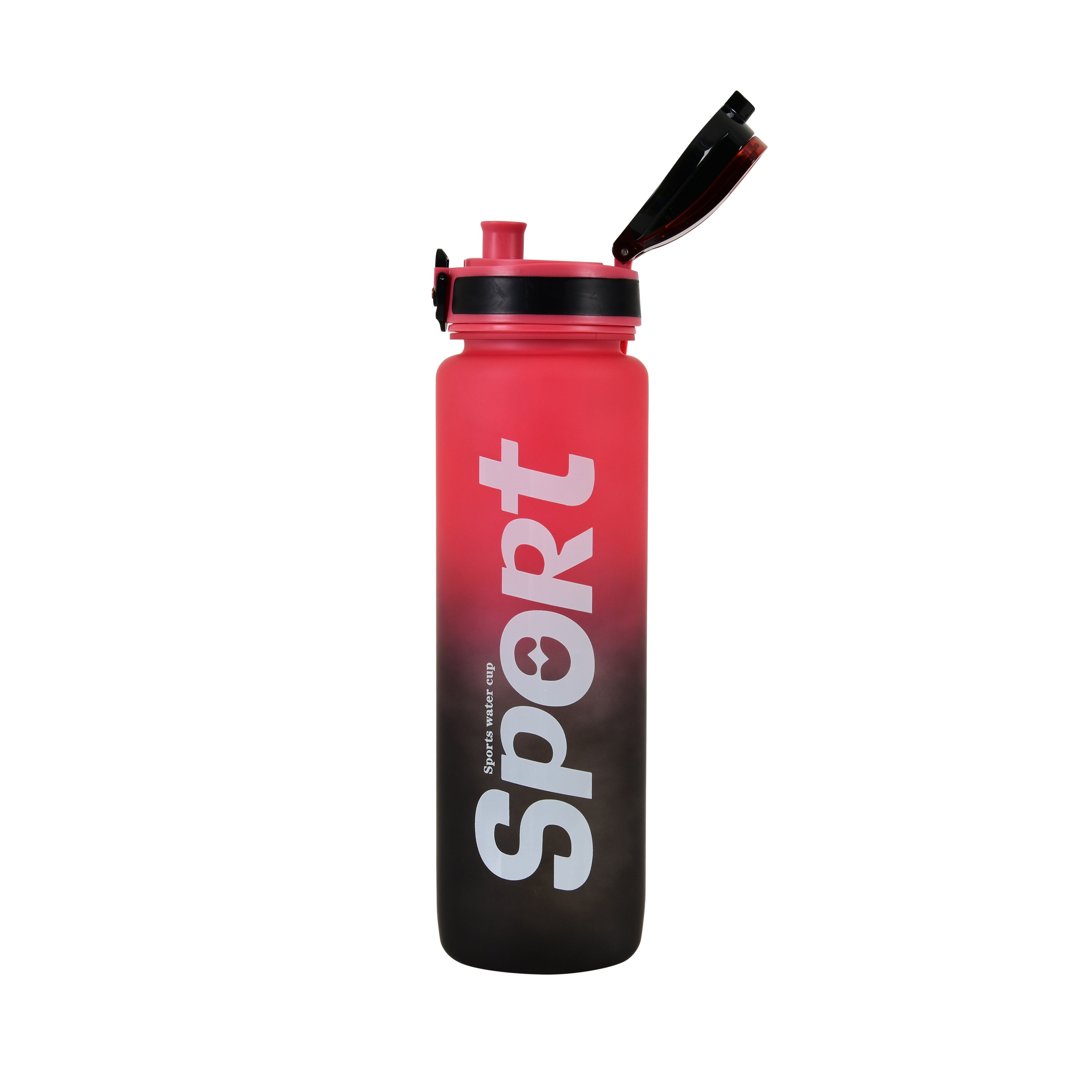 Fitness Water Bottle (Red Black)
