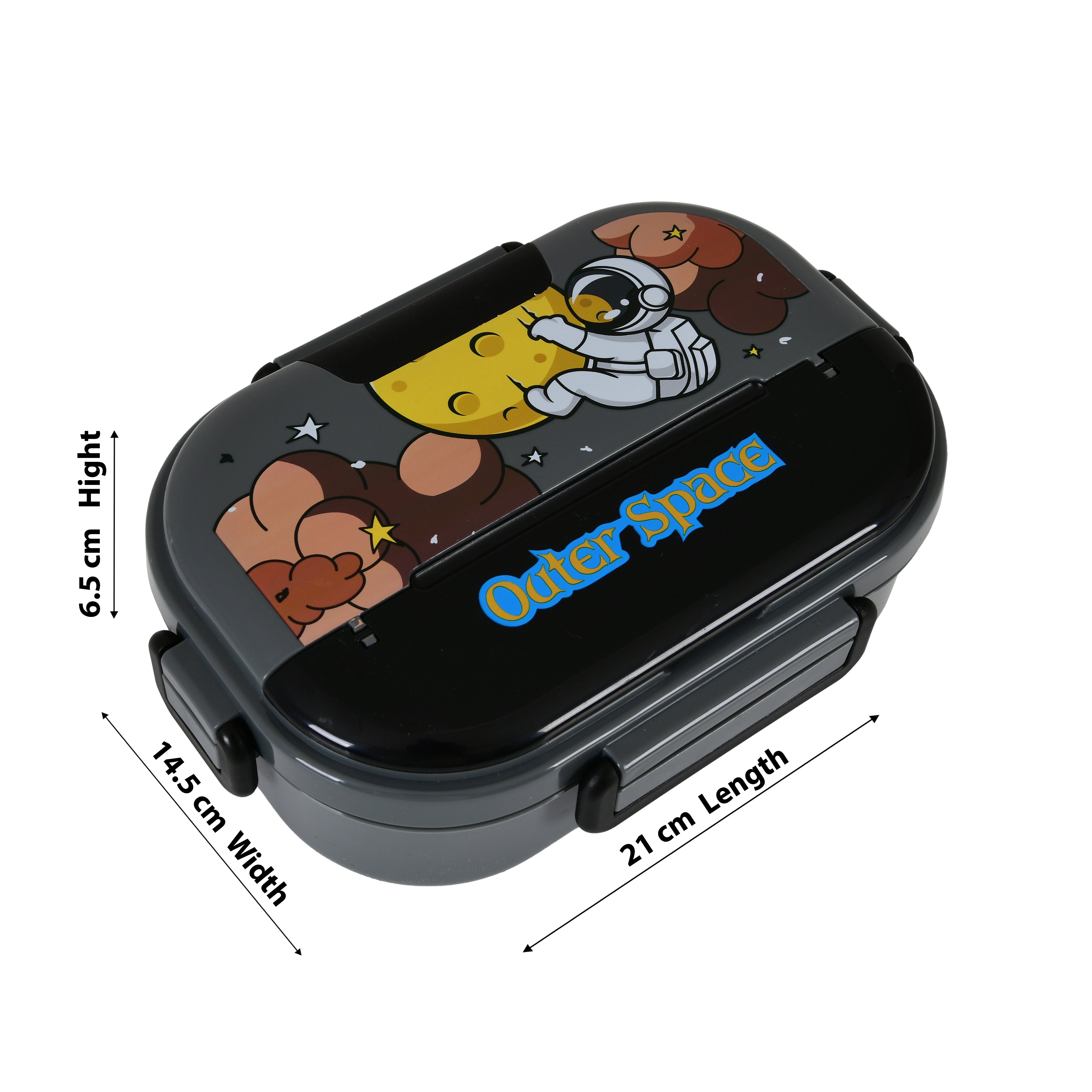 Space Lunch Box (Black)
