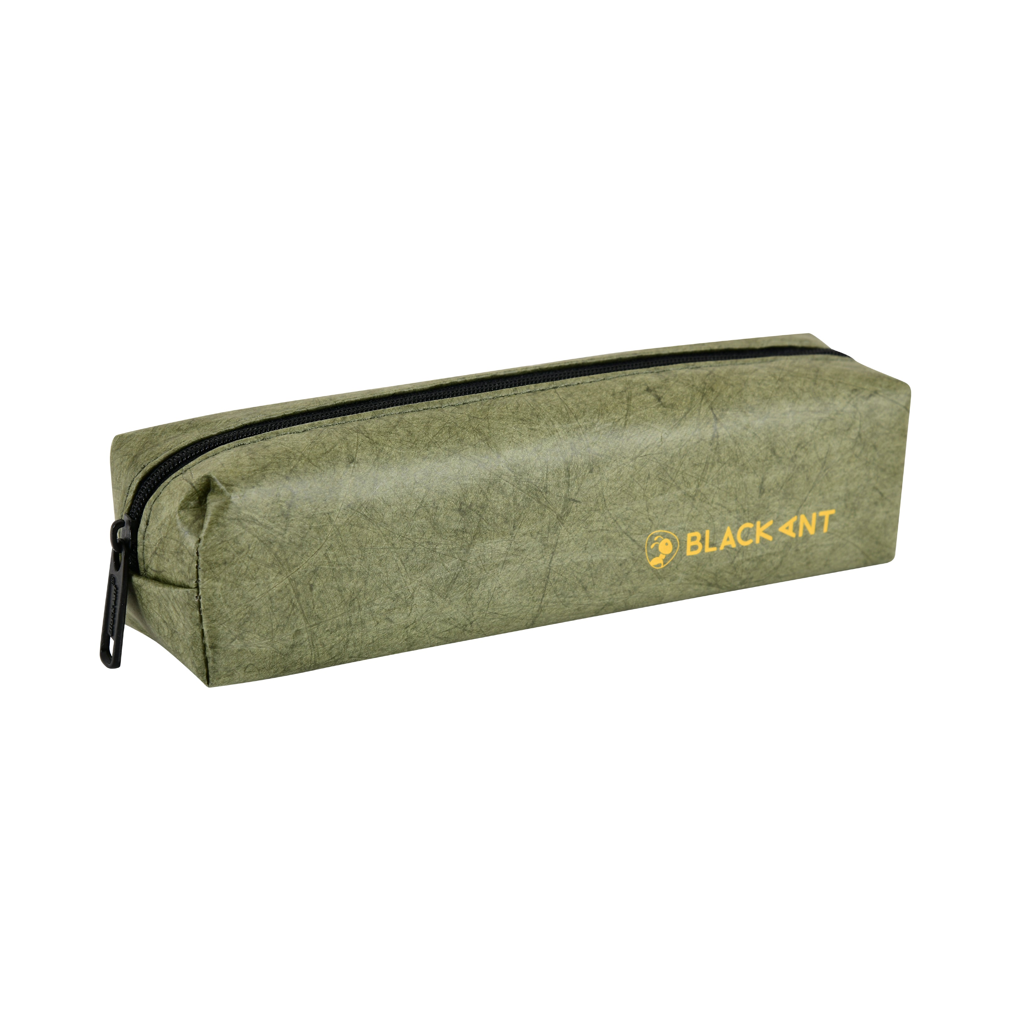 Crushed Paper look Pen/Pencil Pouch- Basic and Classy Olive Green