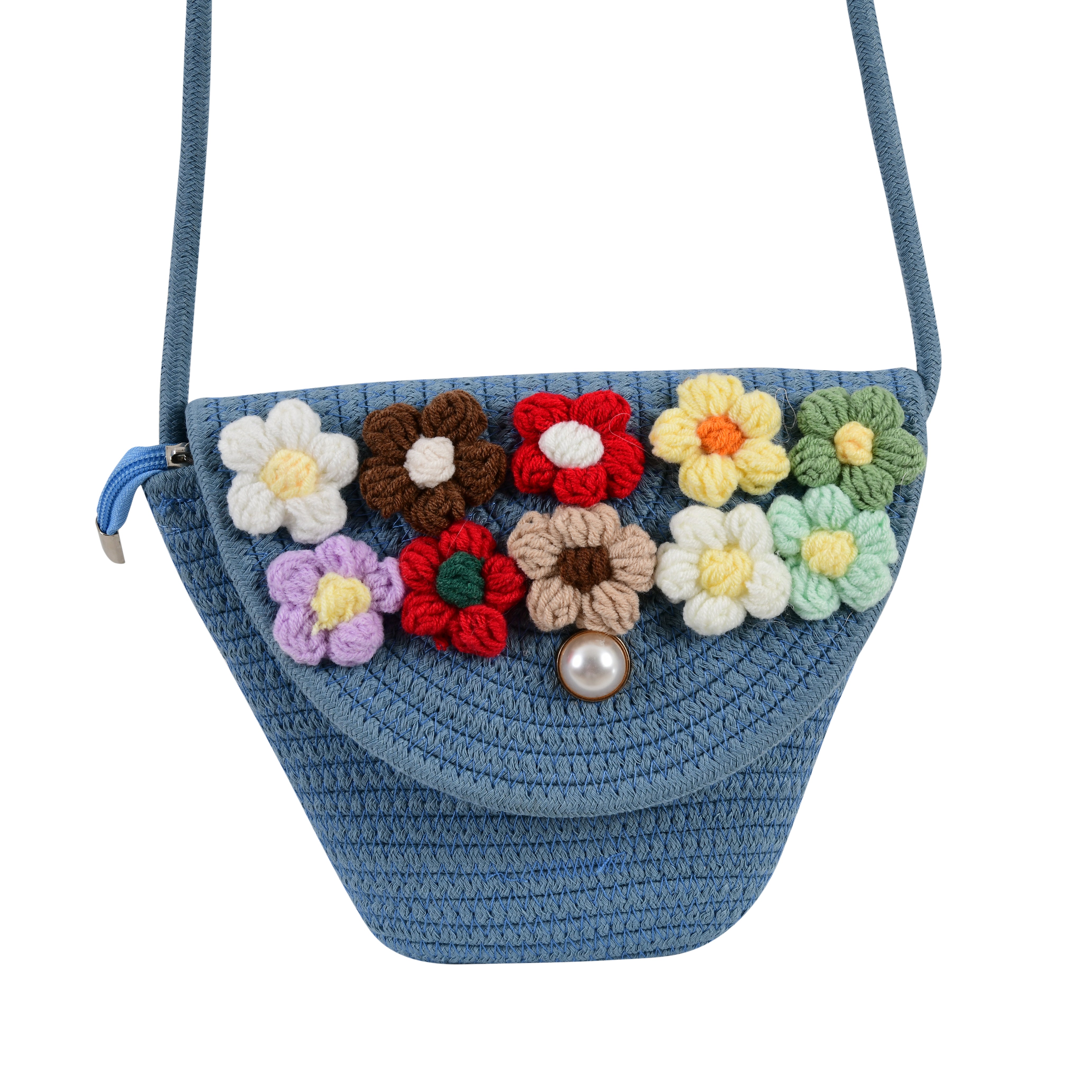 Mini Tote Bag (Blue)