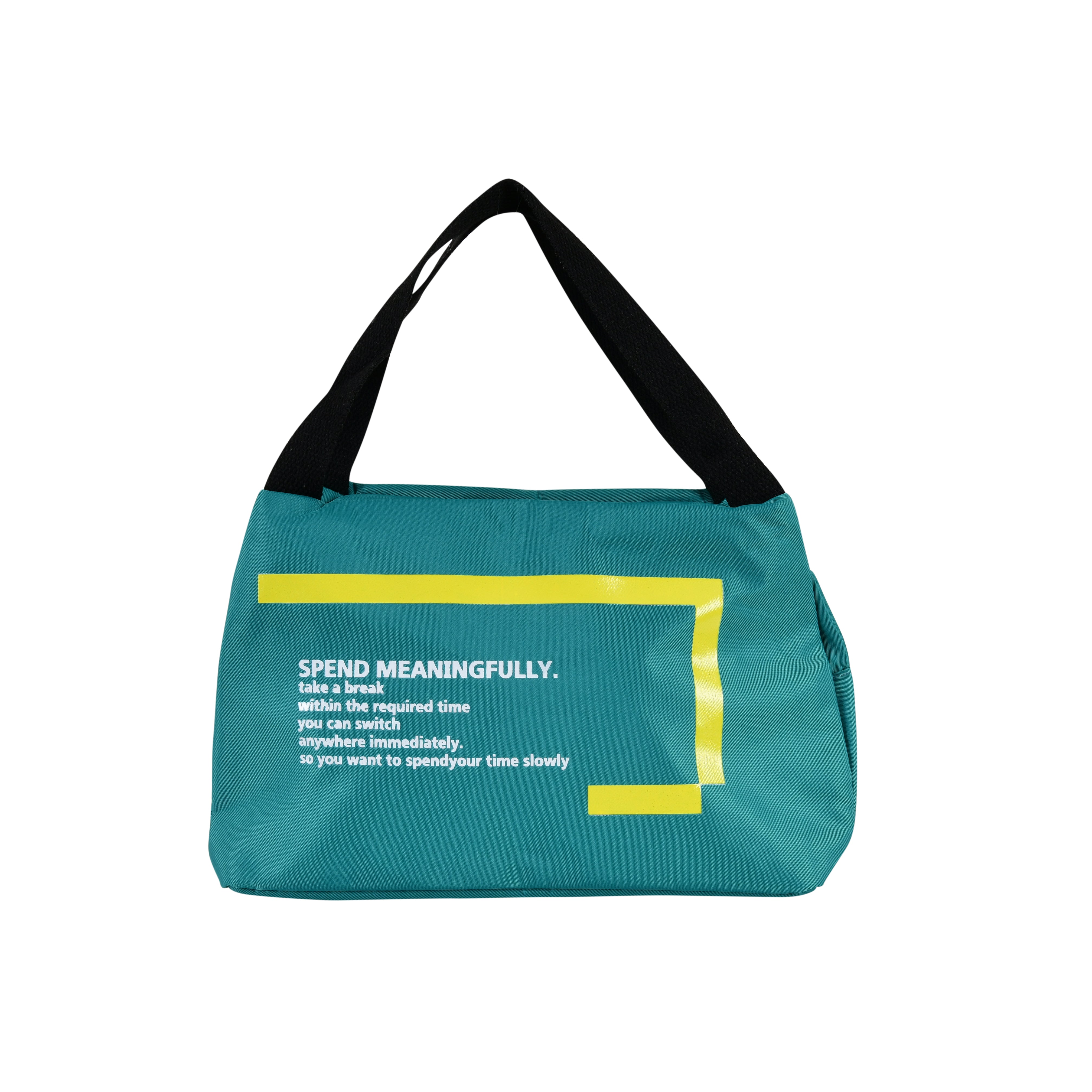 Teal Blue Thermal Insulated Lunch Bag