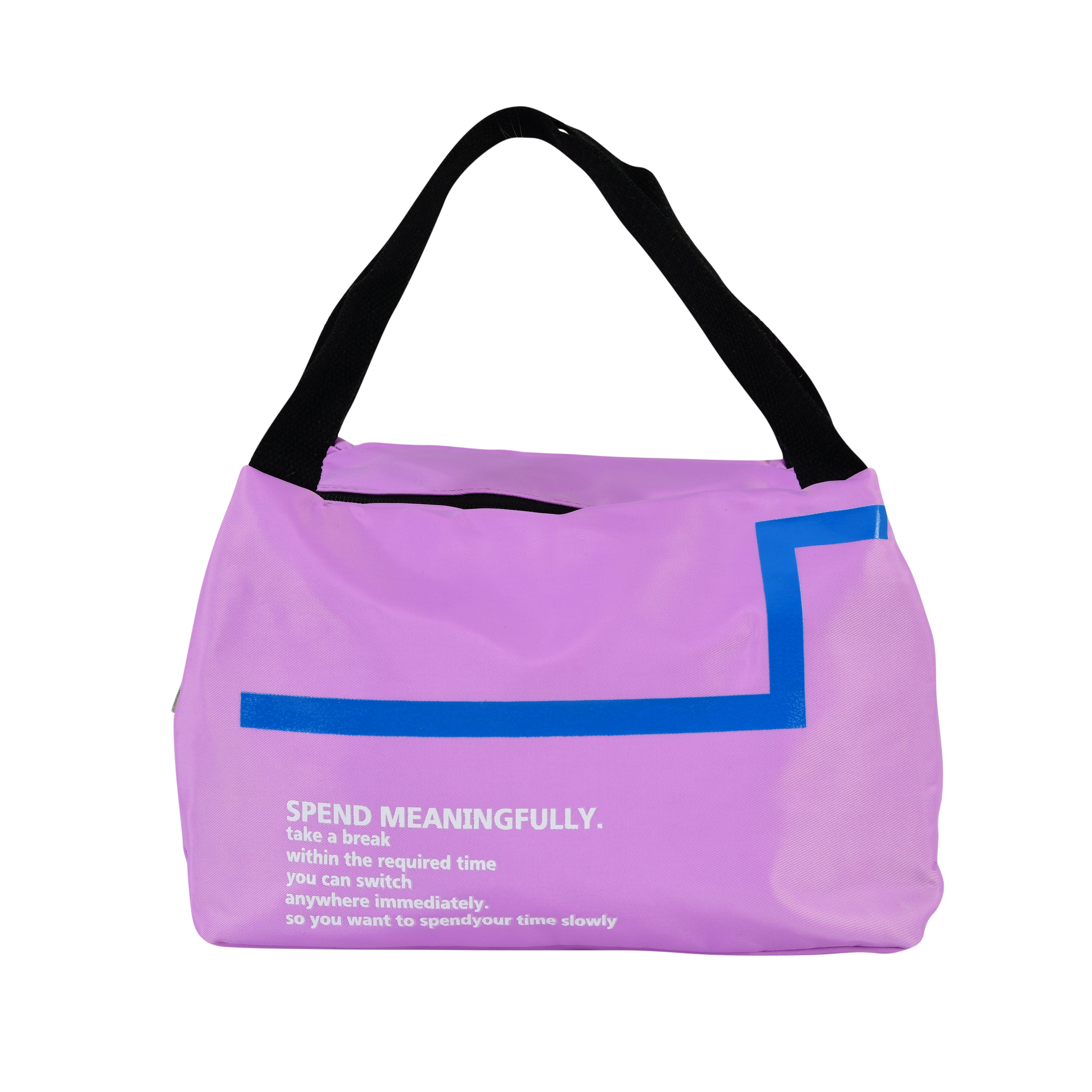 Purple Thermal Insulated Lunch Bag