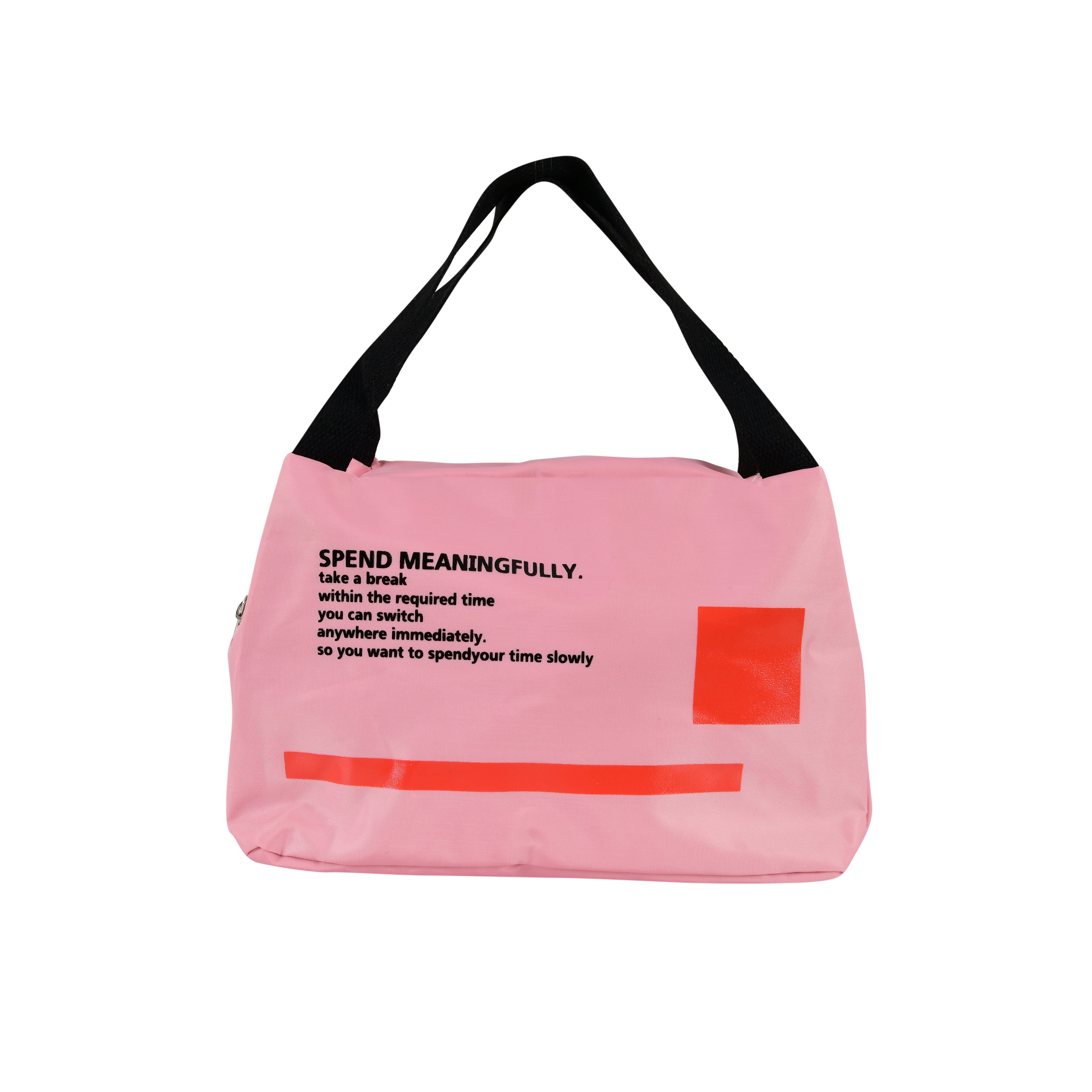 Pink Thermal Insulated Lunch Bag