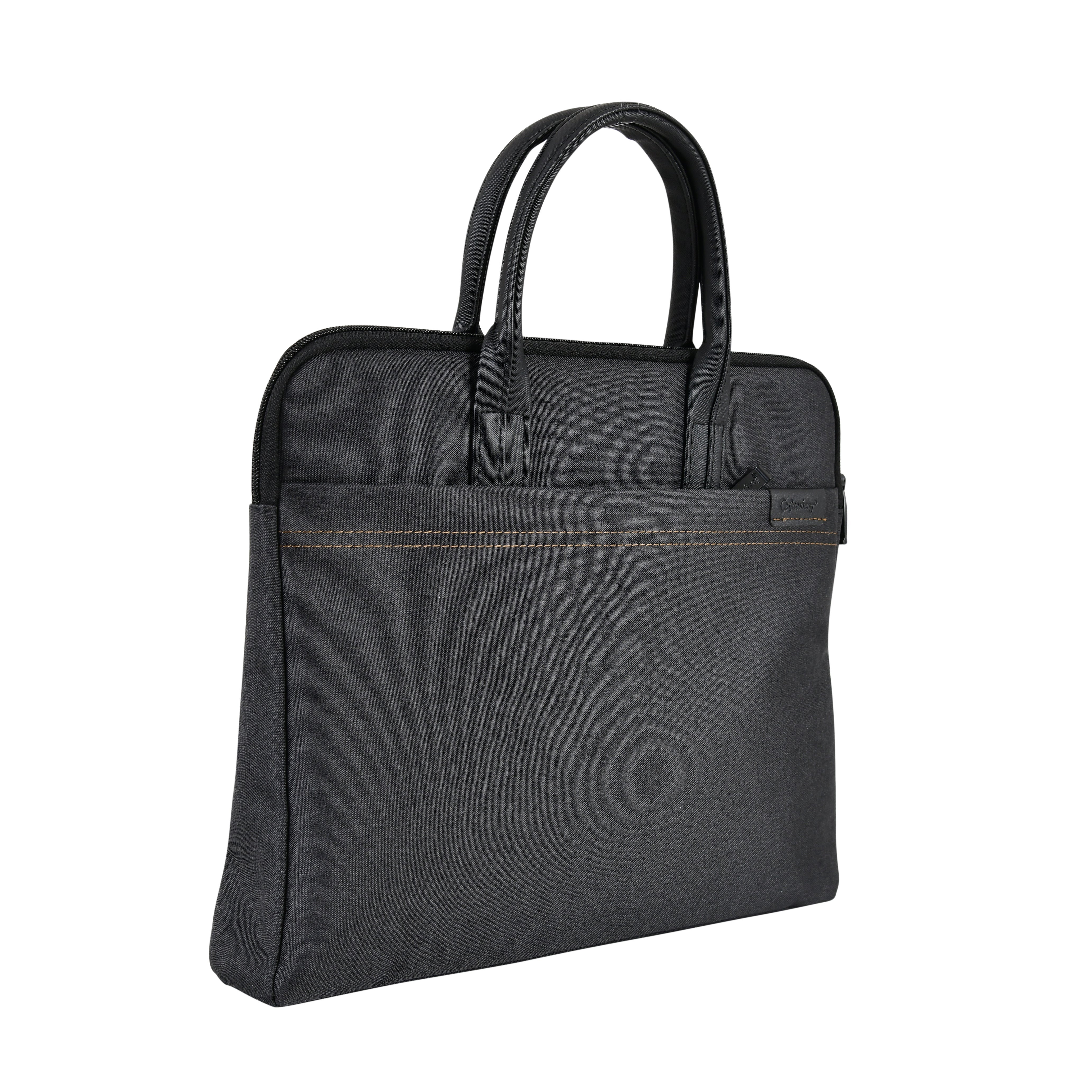 Trendy Laptop bag with a blurry effect (Black)