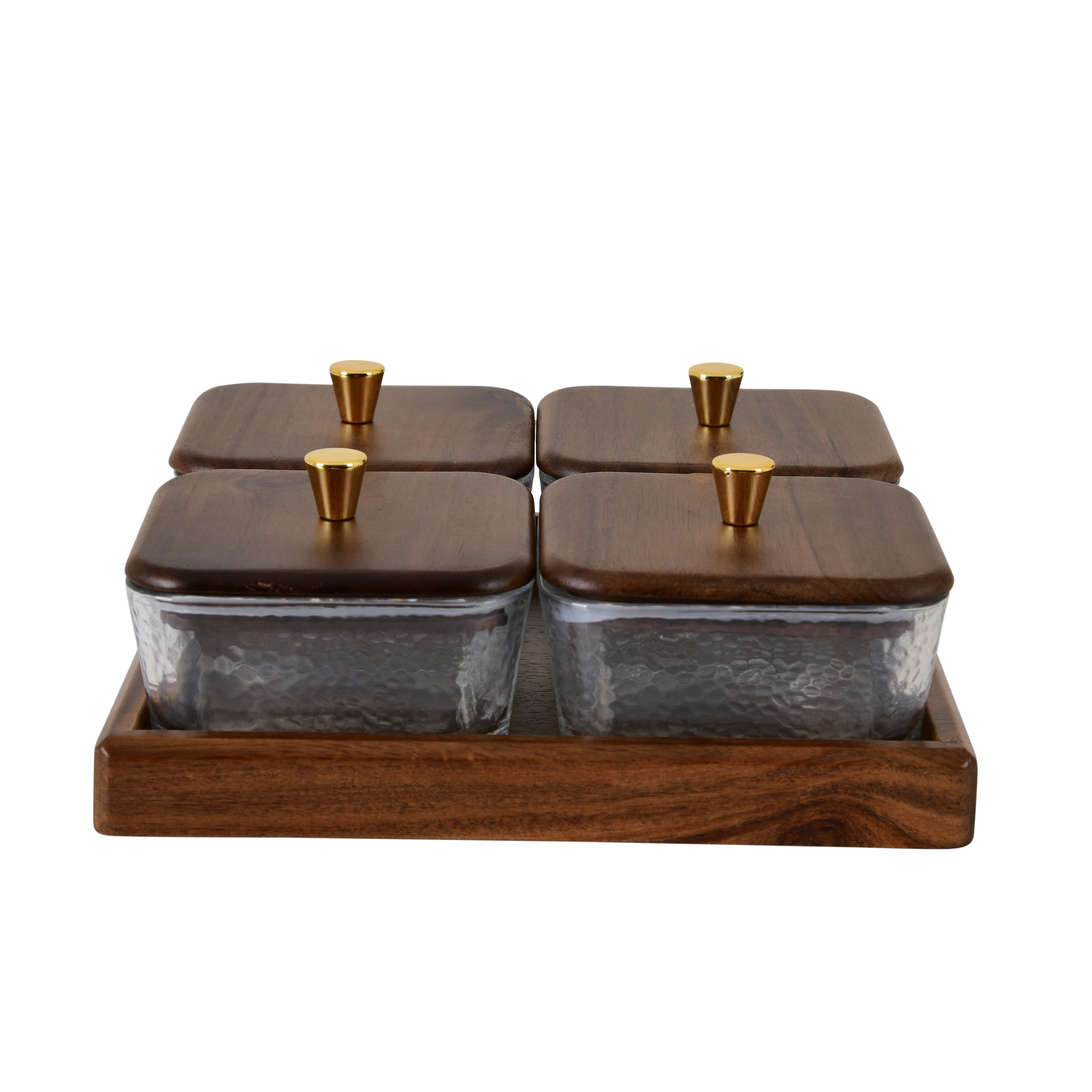 Dry Fruit Tray- Airtight (4-Set)
