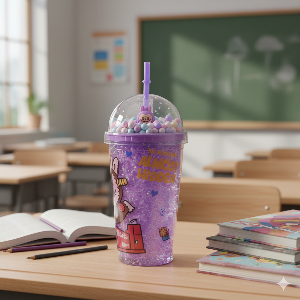 Labubu Tumbler (Purple)
