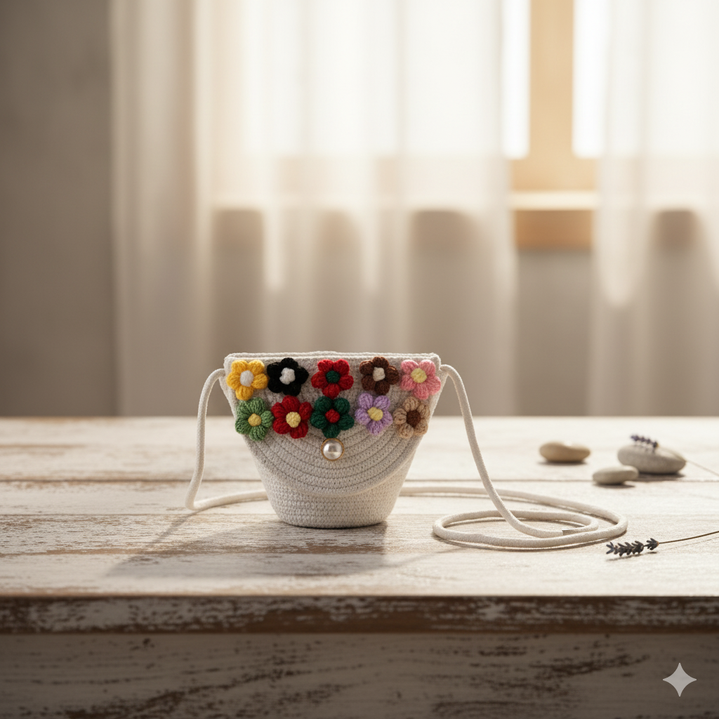 Mini Tote Bag (White)