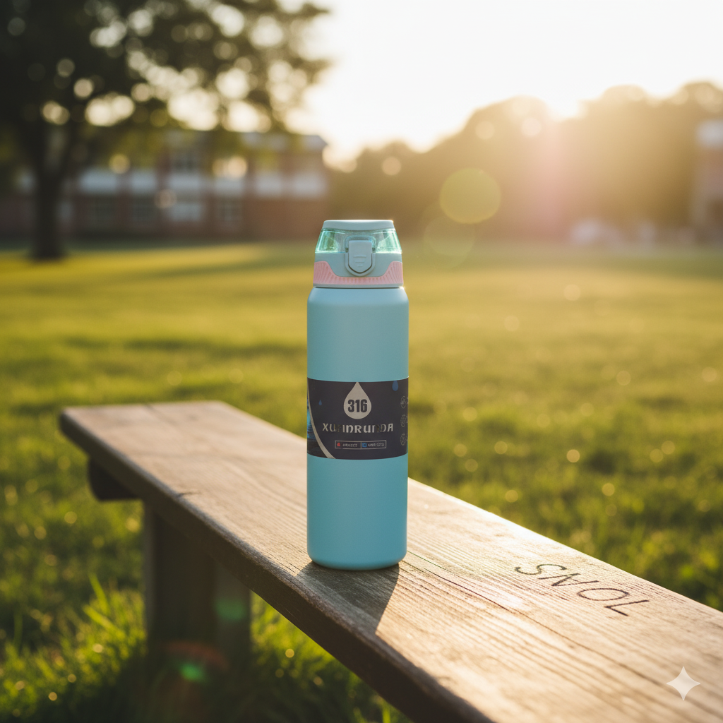 Insulated Sipper Bottle – 1L (Sky Blue)