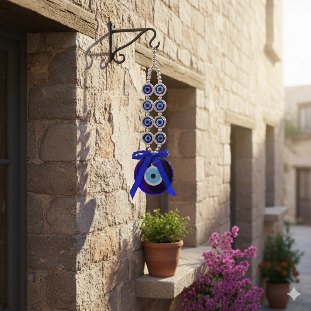 Evil Eye Hanging with Mini Evil Eyes