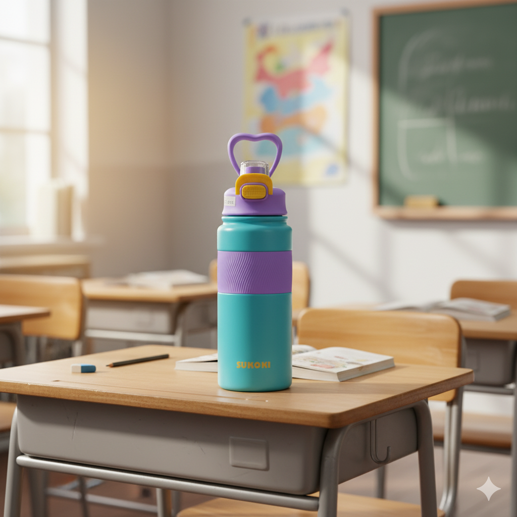 Two Shades Water Bottle (Blue Purple)