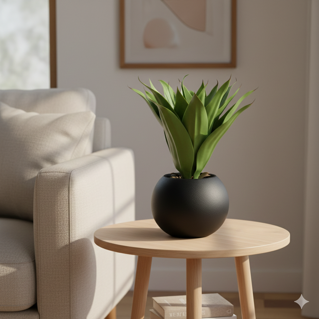 Artificial Planter-Agave Plant