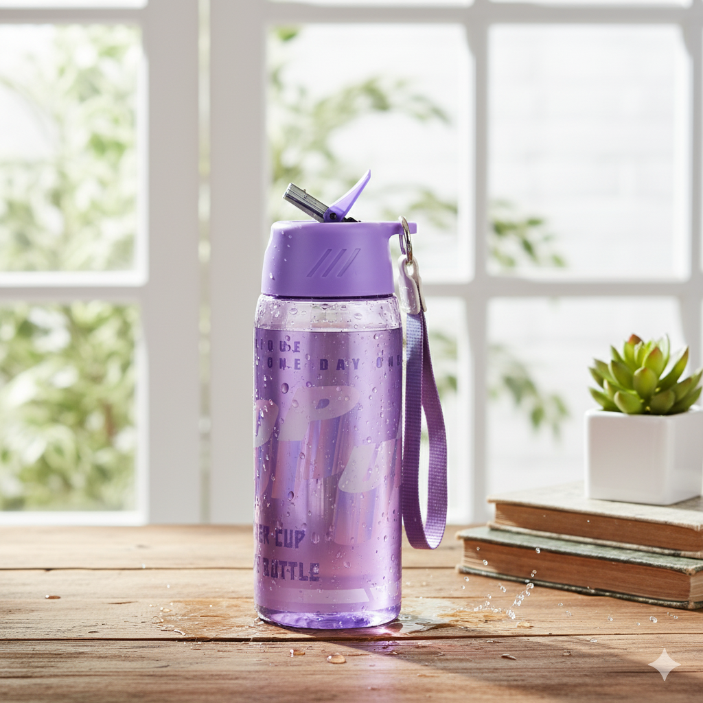 Sports Water Bottle (Purple)