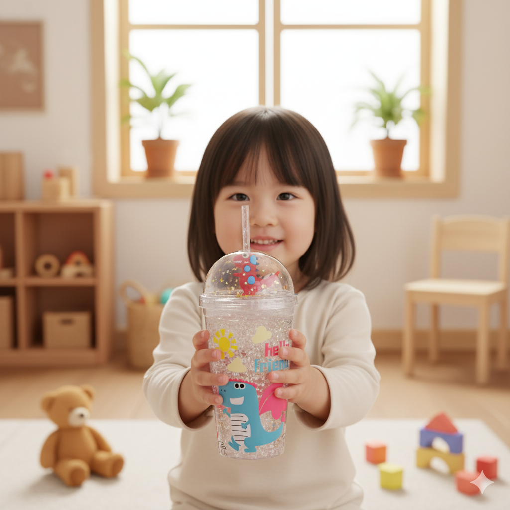 Crocodile Red Water Bottle- 400ml