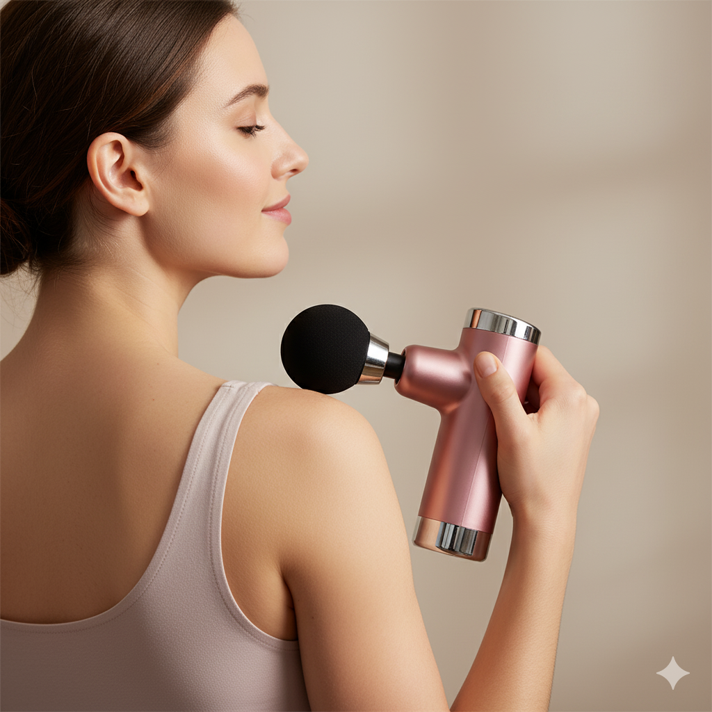 Mini Impact Massager KH-550 (Rose Gold)