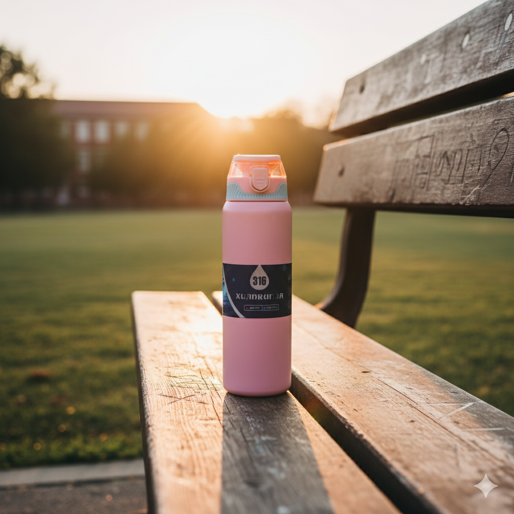 Insulated Sipper Bottle – 1L (Pink)