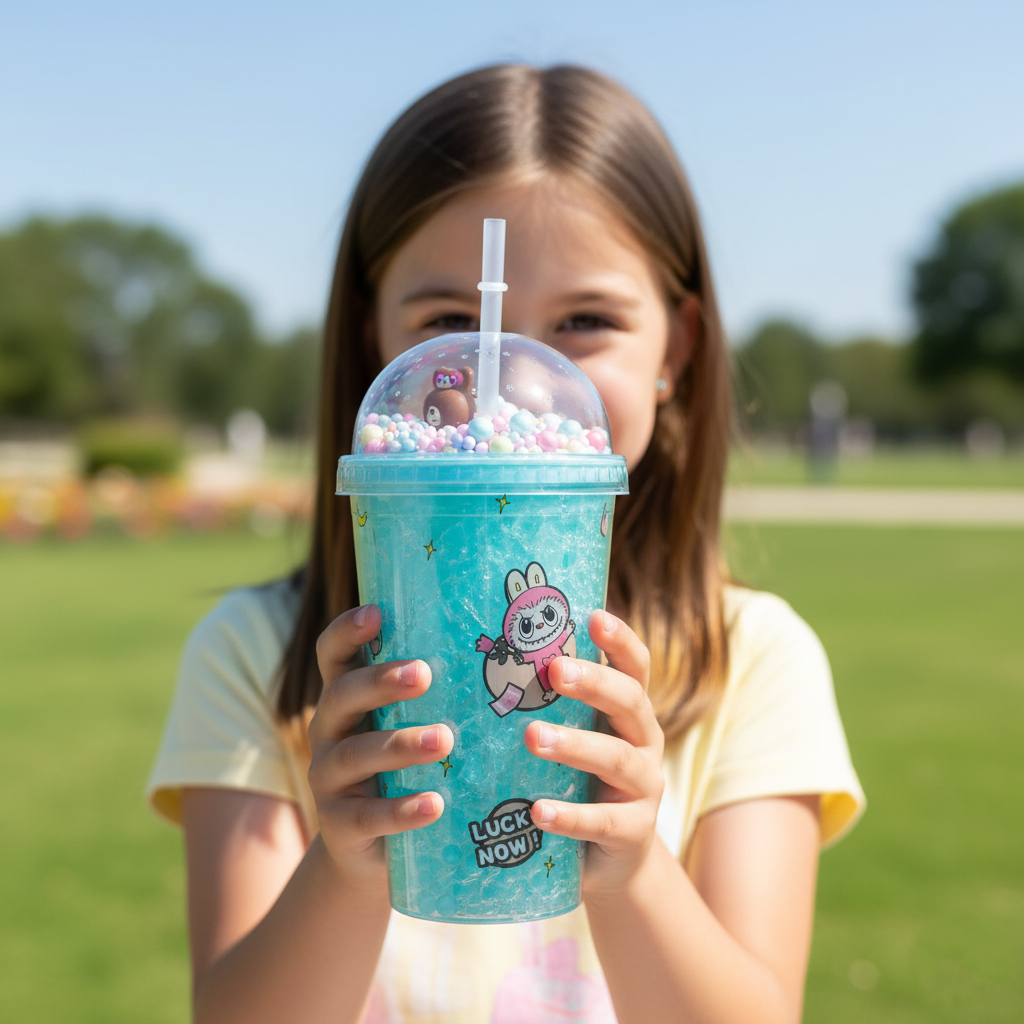 Labubu Tumbler (Aqua Blue)