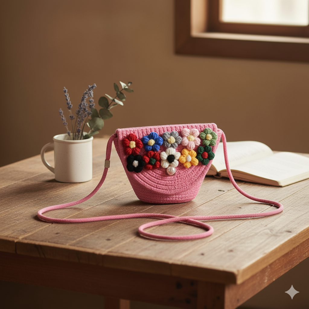 Mini Tote Bag (Pink)