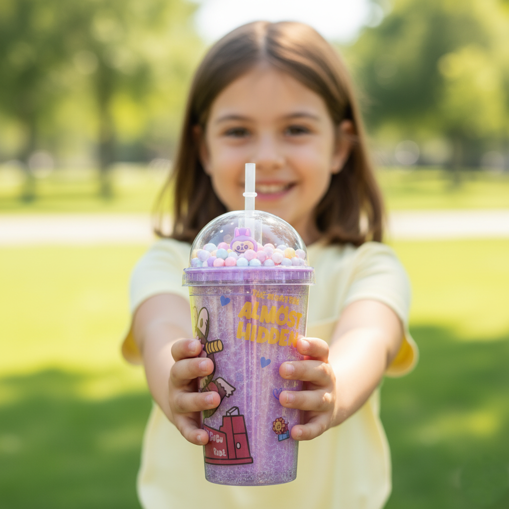 Labubu Tumbler (Purple)